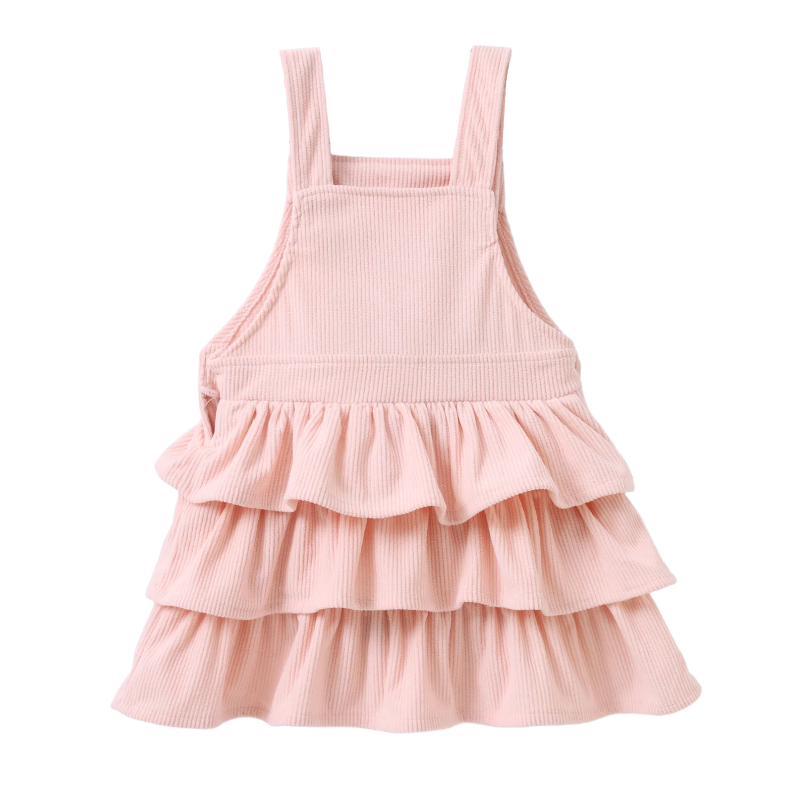 Molly Cord Pinafore - Pink - Image 6