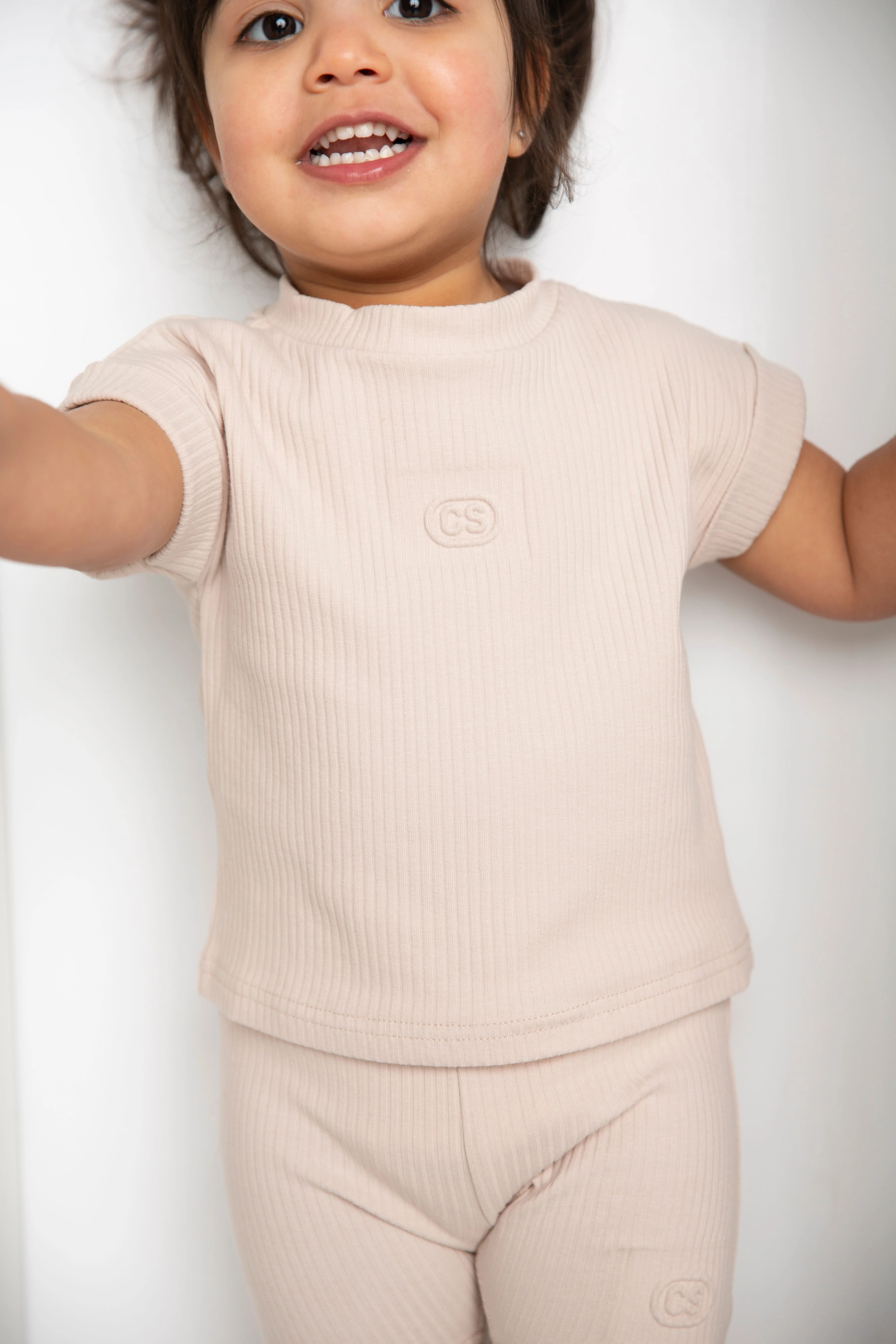 Naomi Ribbed CS Tee - Image 2