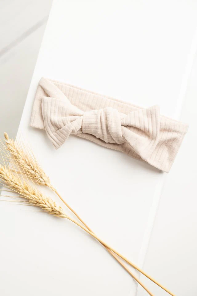 Naomi Ribbed Headband - (OSFA)