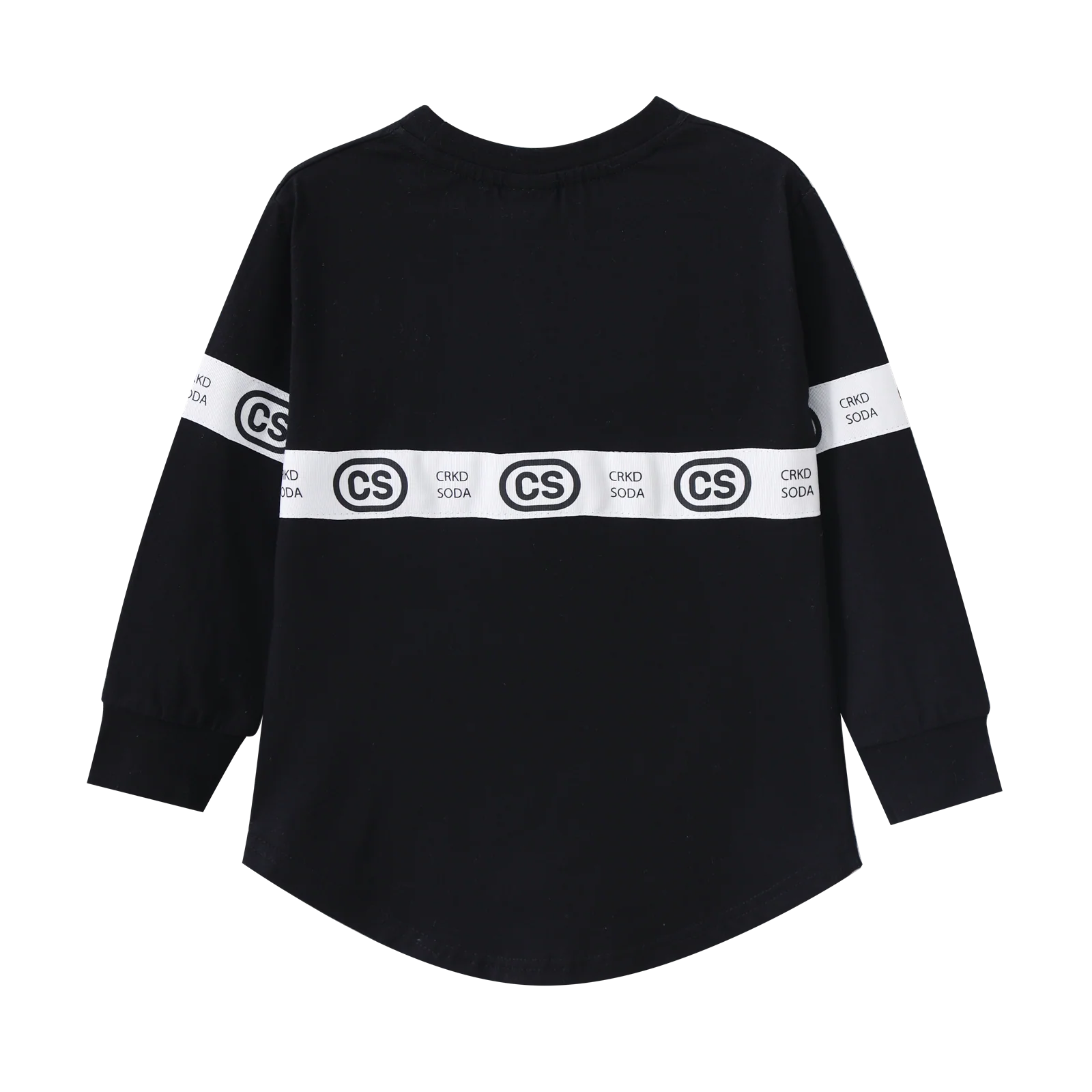 Noah Detailed Strip Tee - Black - Image 5