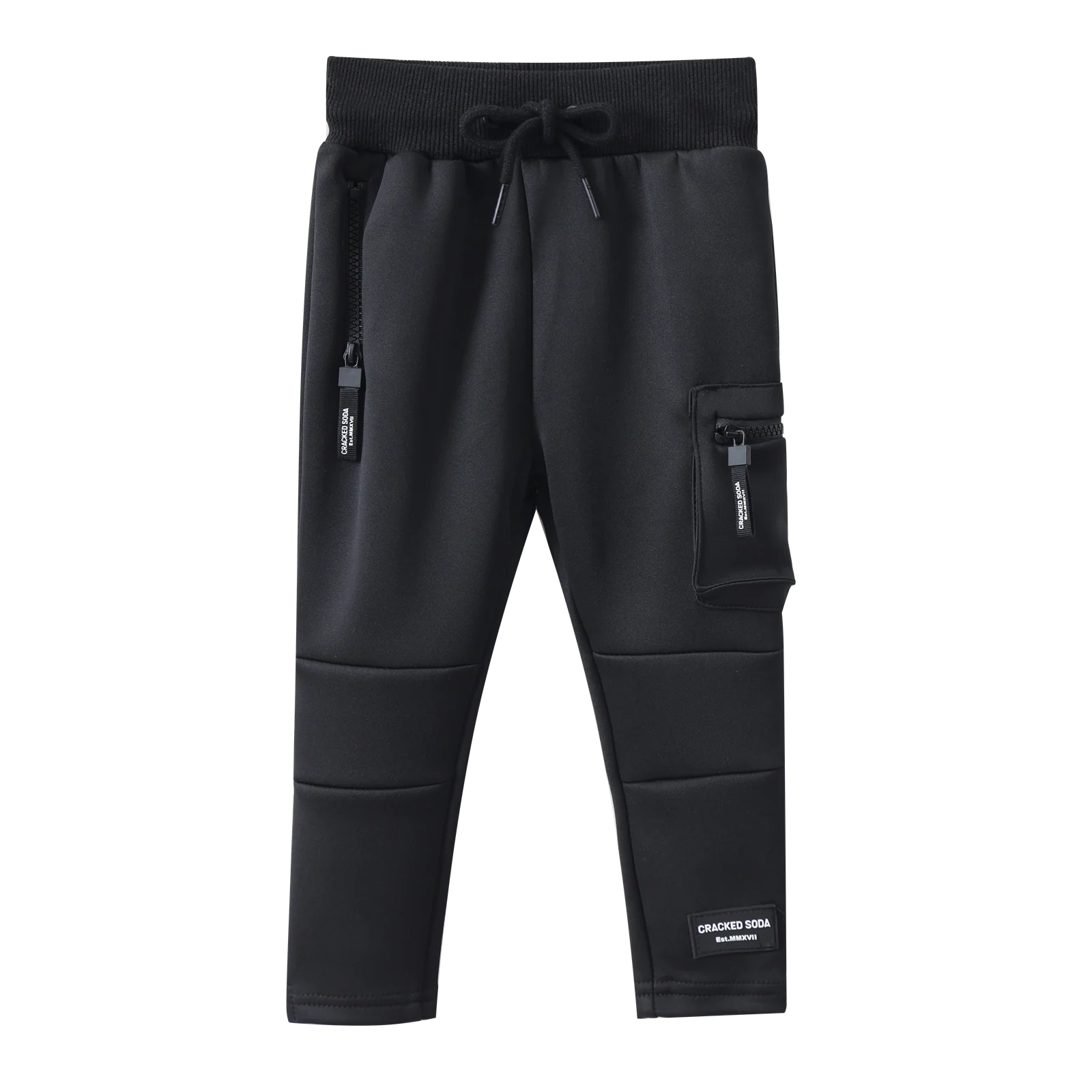 Noah Elevated Trackpant - Black - Image 5
