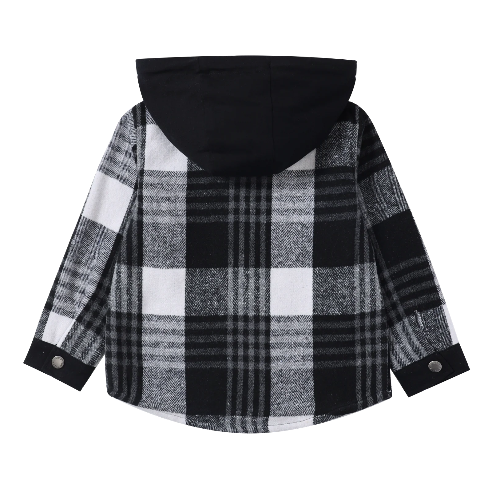 Noah Hooded Shirt Jacket - Check - Image 5