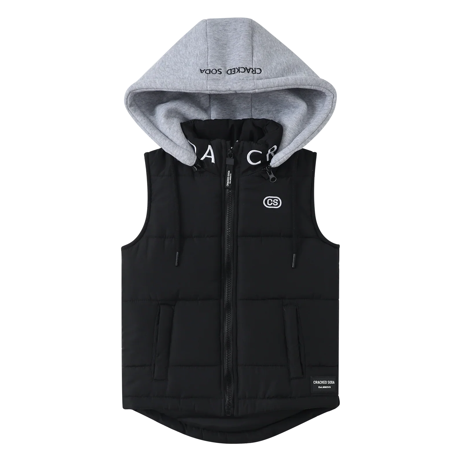 3-Piece Noah Puffer Vest, Crew & Jean Set - Image 4