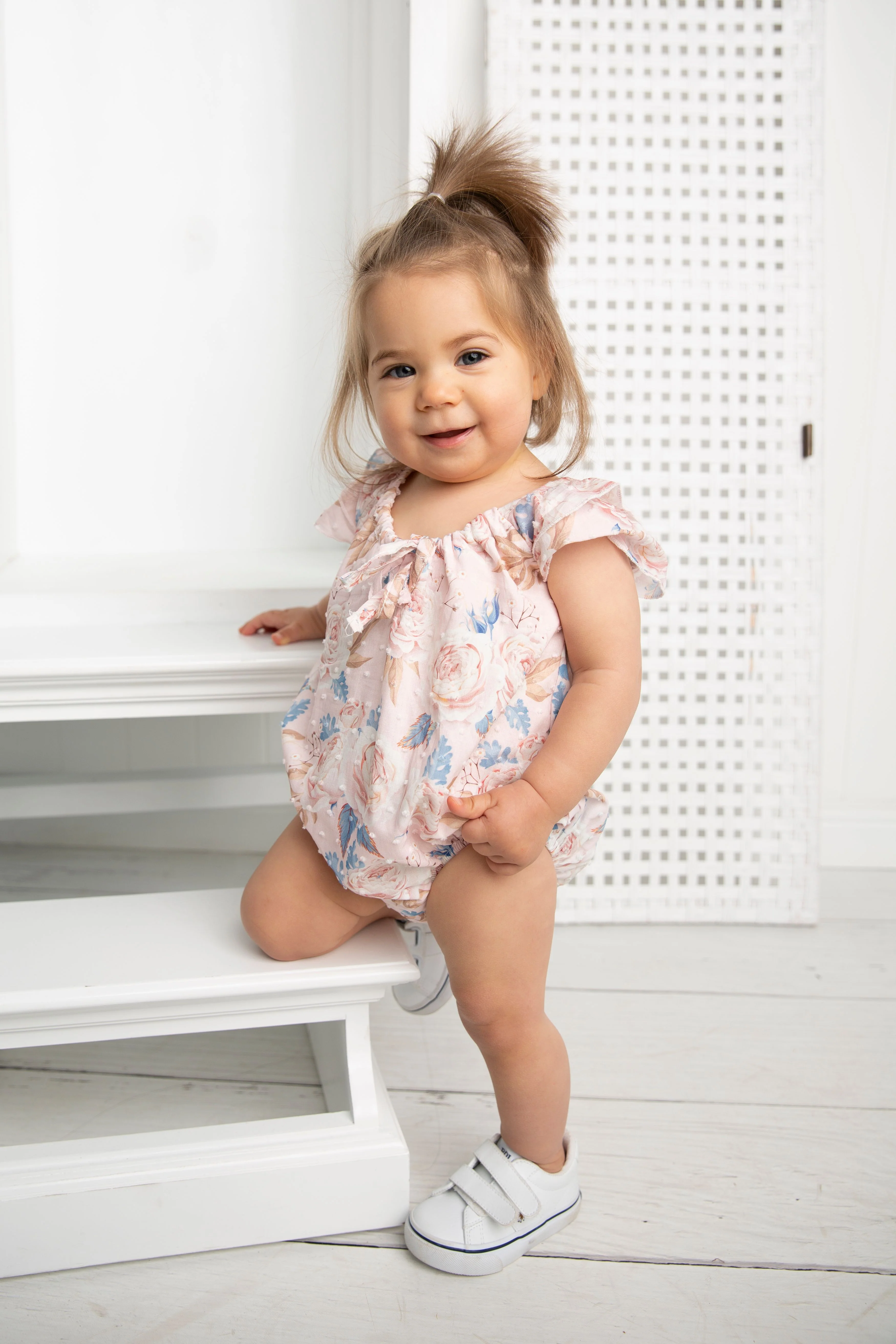 Nora Frill Bodysuit - Floral