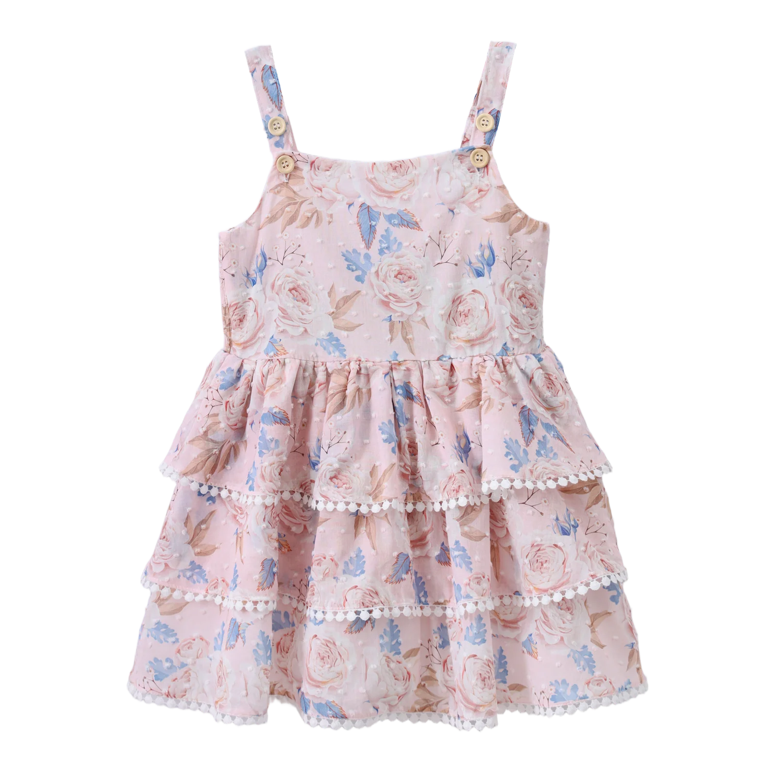 Nora Layered Dress - Floral - Image 7