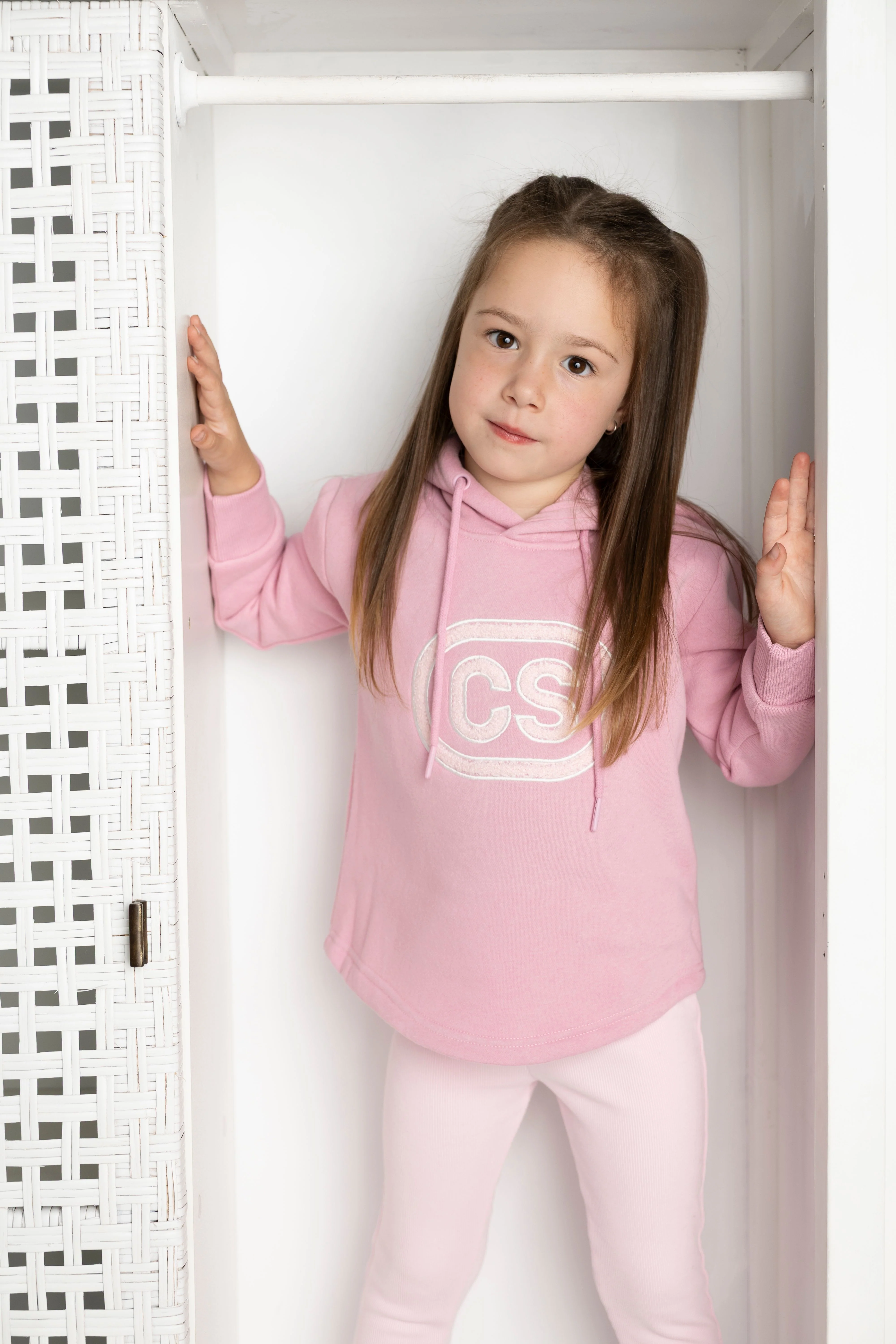 Nova Detailed Hoodie - Blush - Image 3