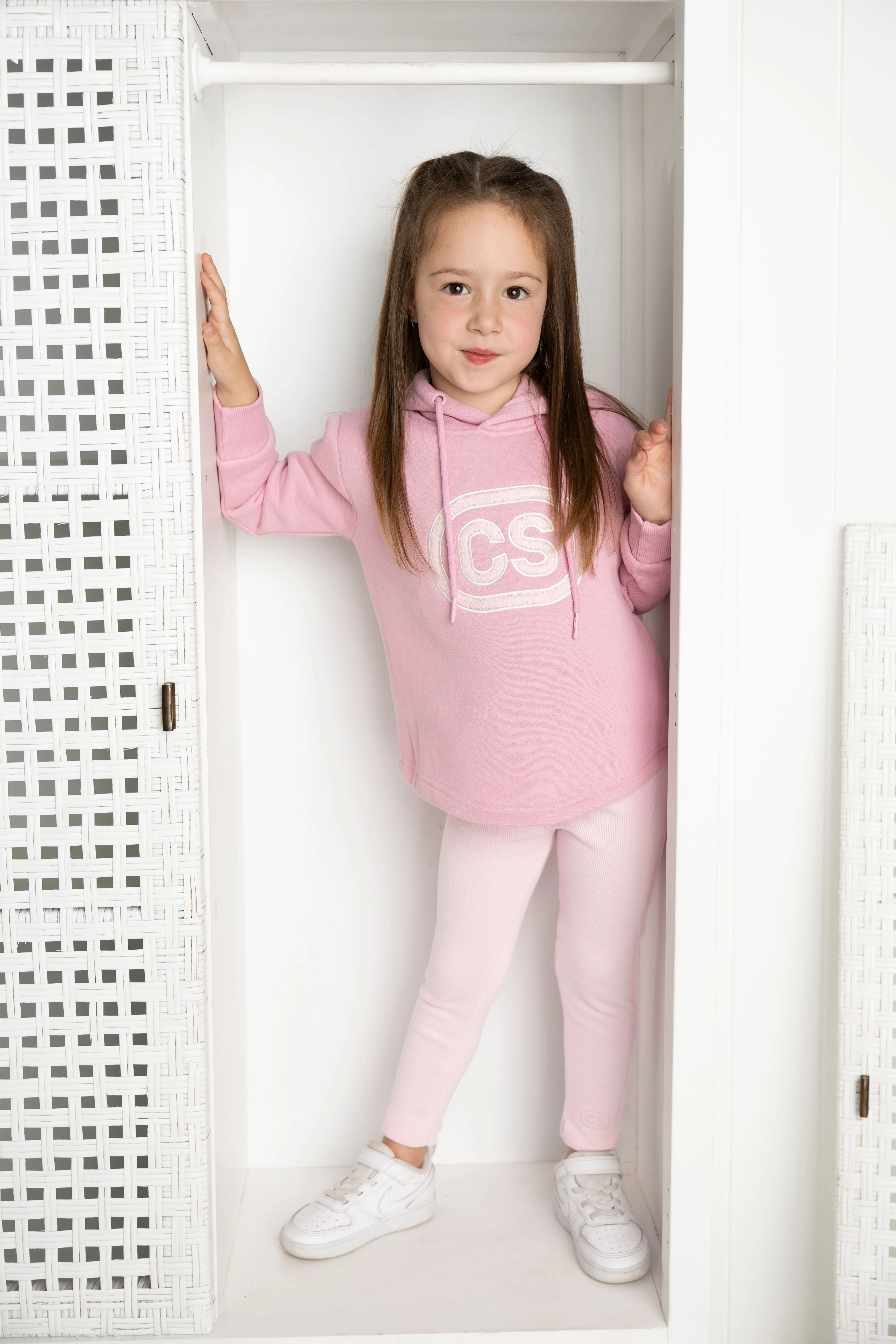 Nova Detailed Hoodie - Blush - Image 4