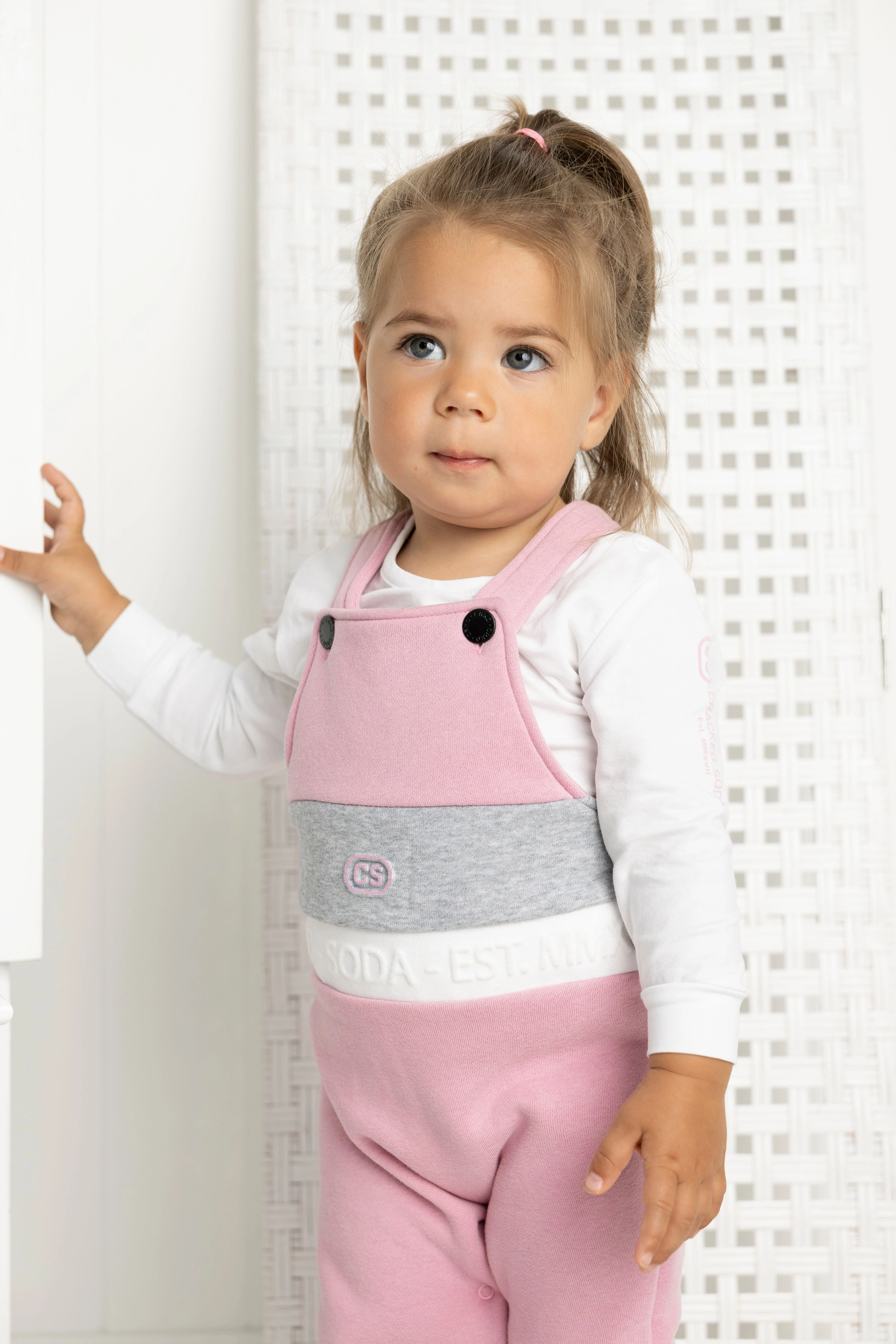 Nova Detailed Overalls Set - Blush - Image 5