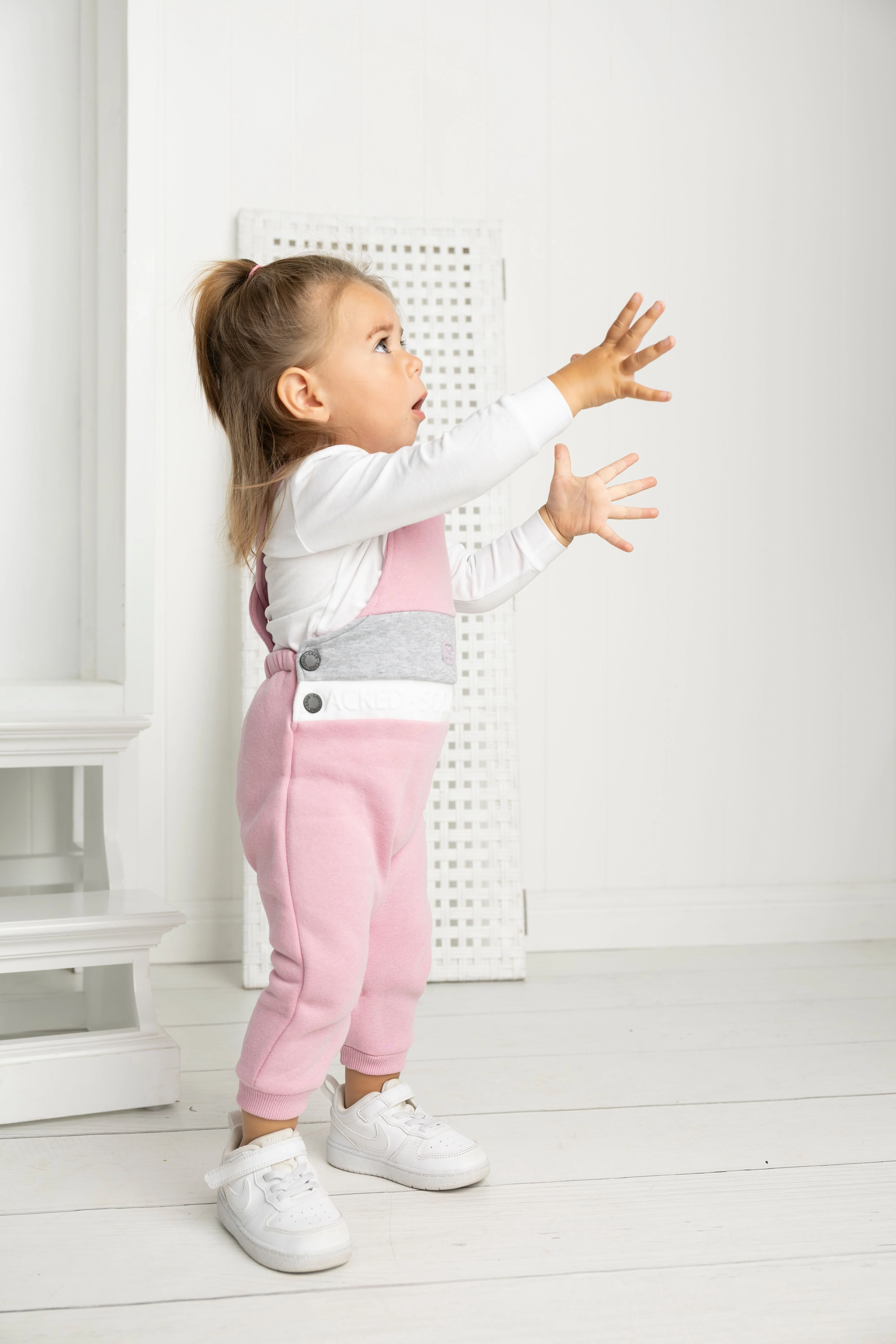 Nova Detailed Overalls Set - Blush - Image 8