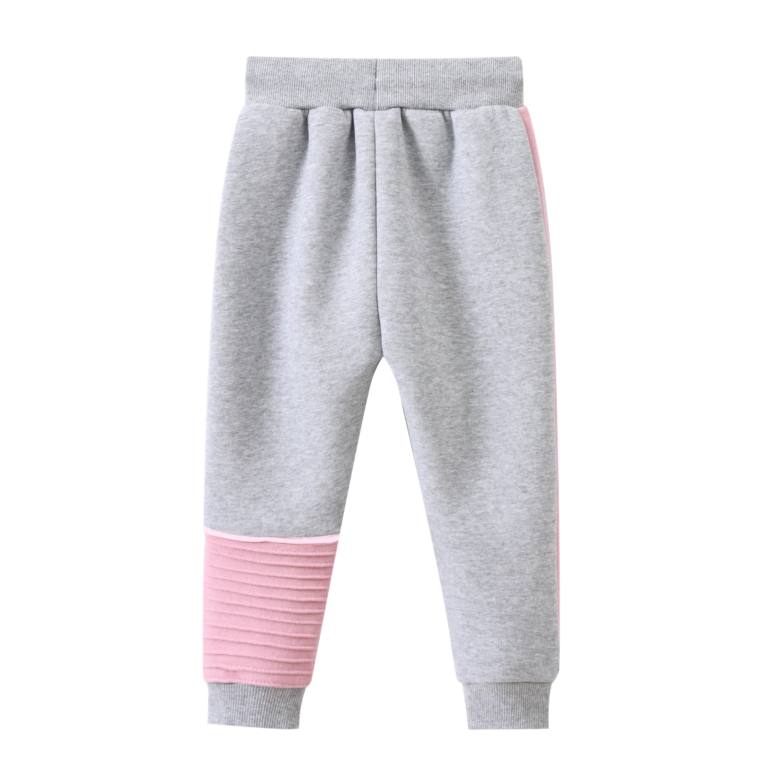 Nova Detailed Trackpant - Grey Marl/Pink - Image 4