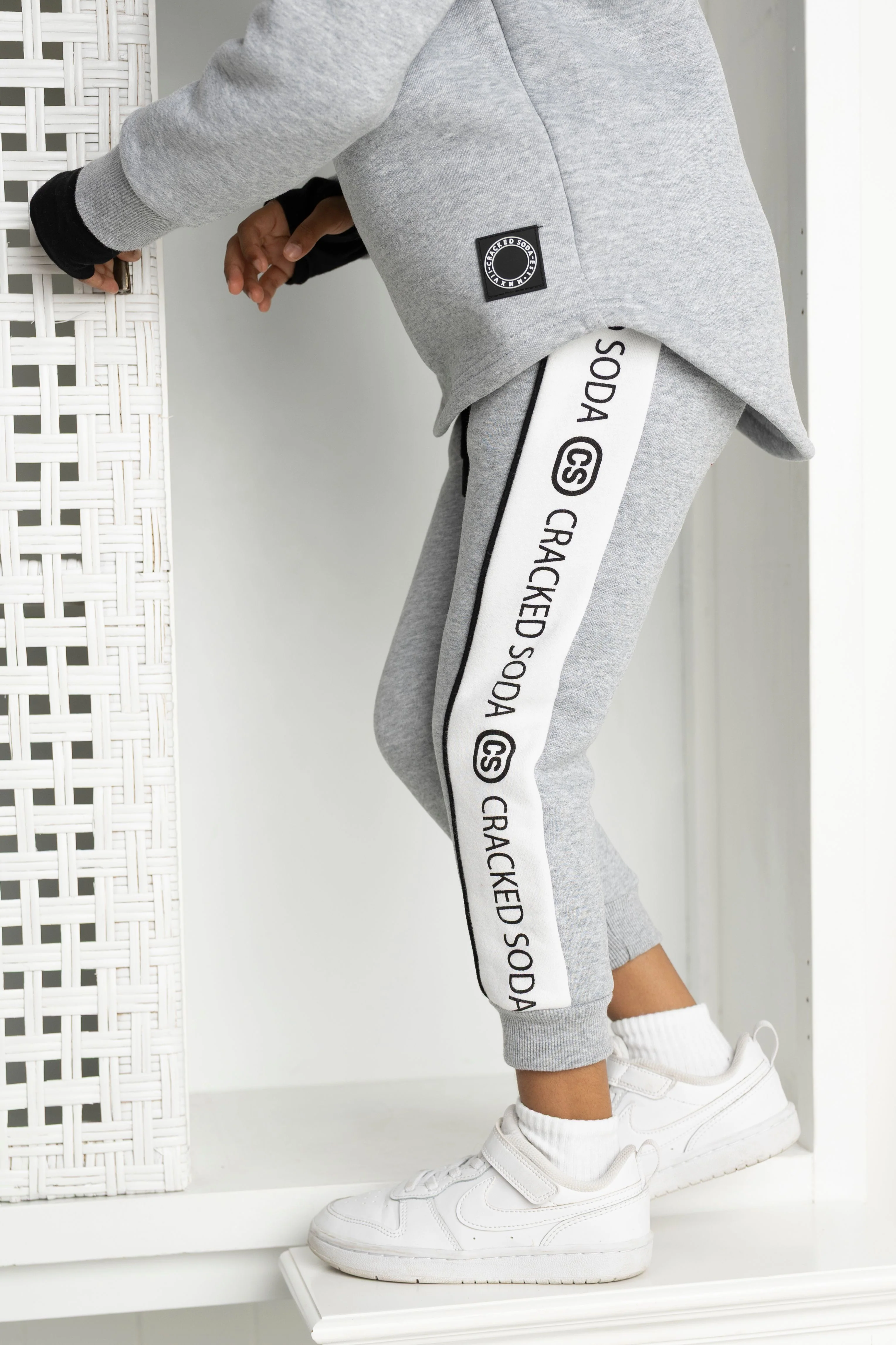 Nova Detailed Trackpant - Grey Marle - Image 4