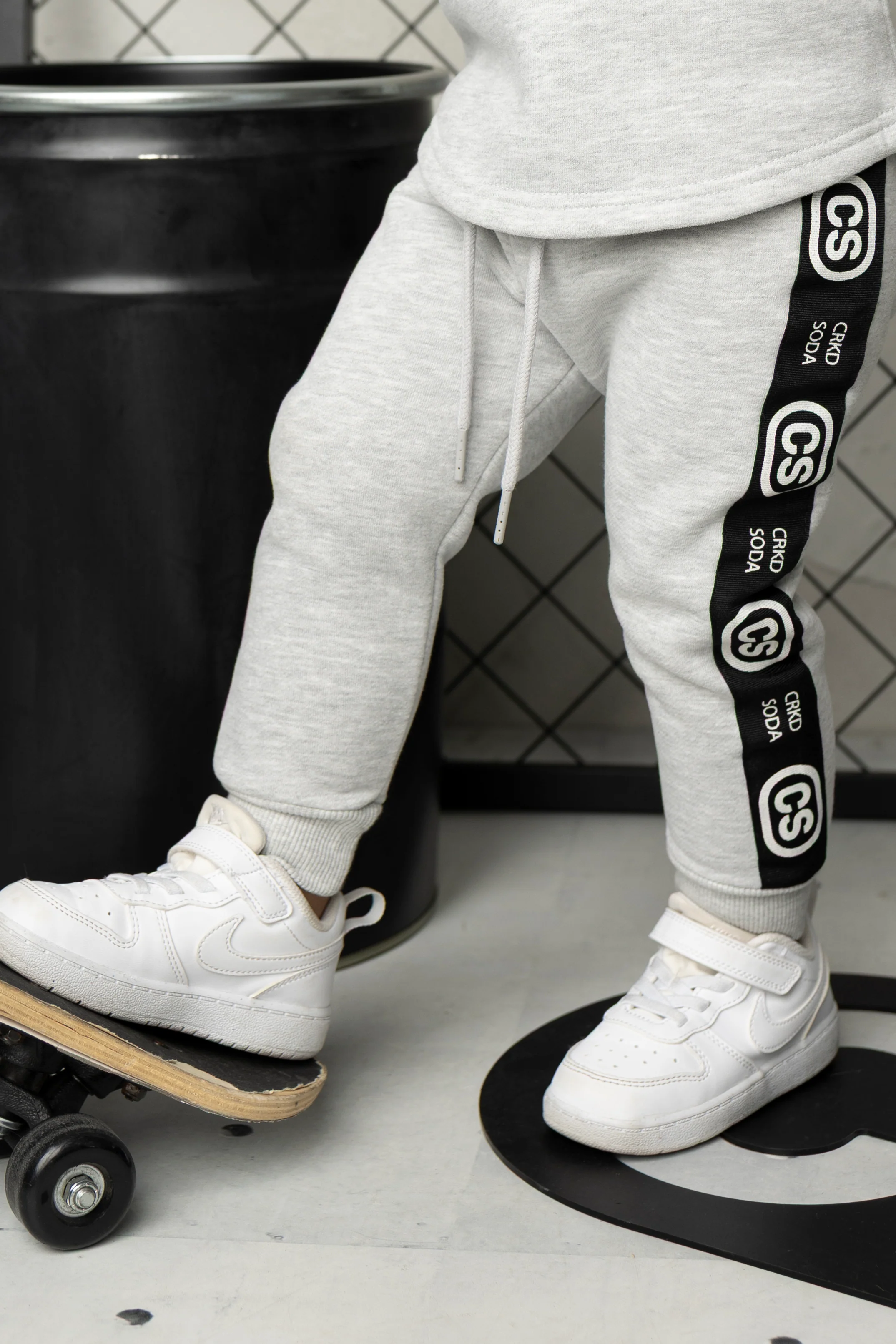 Oaklen Detail Crew Set - Grey Marl - Image 3