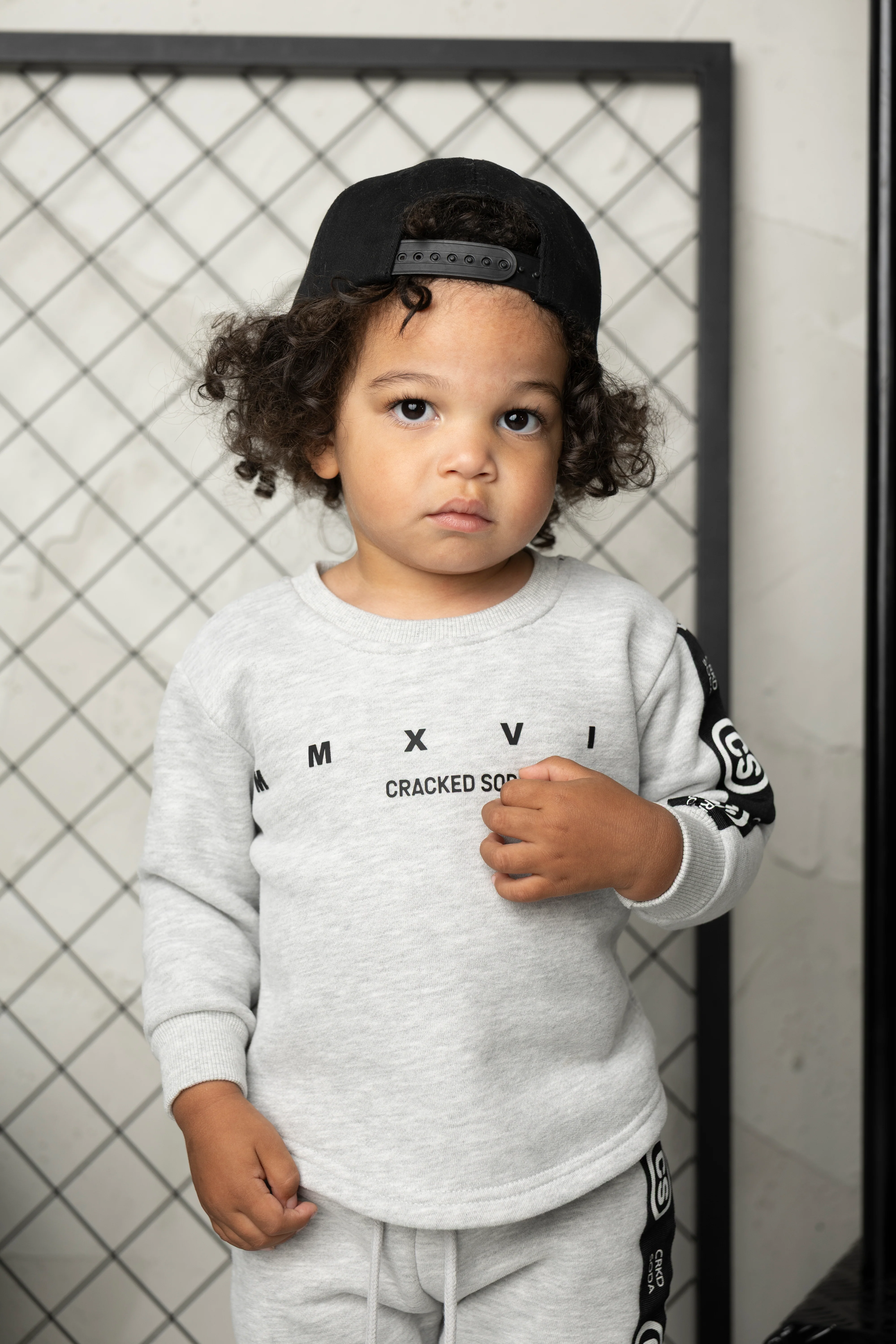 Oaklen Detail Crew Set - Grey Marl - Image 4