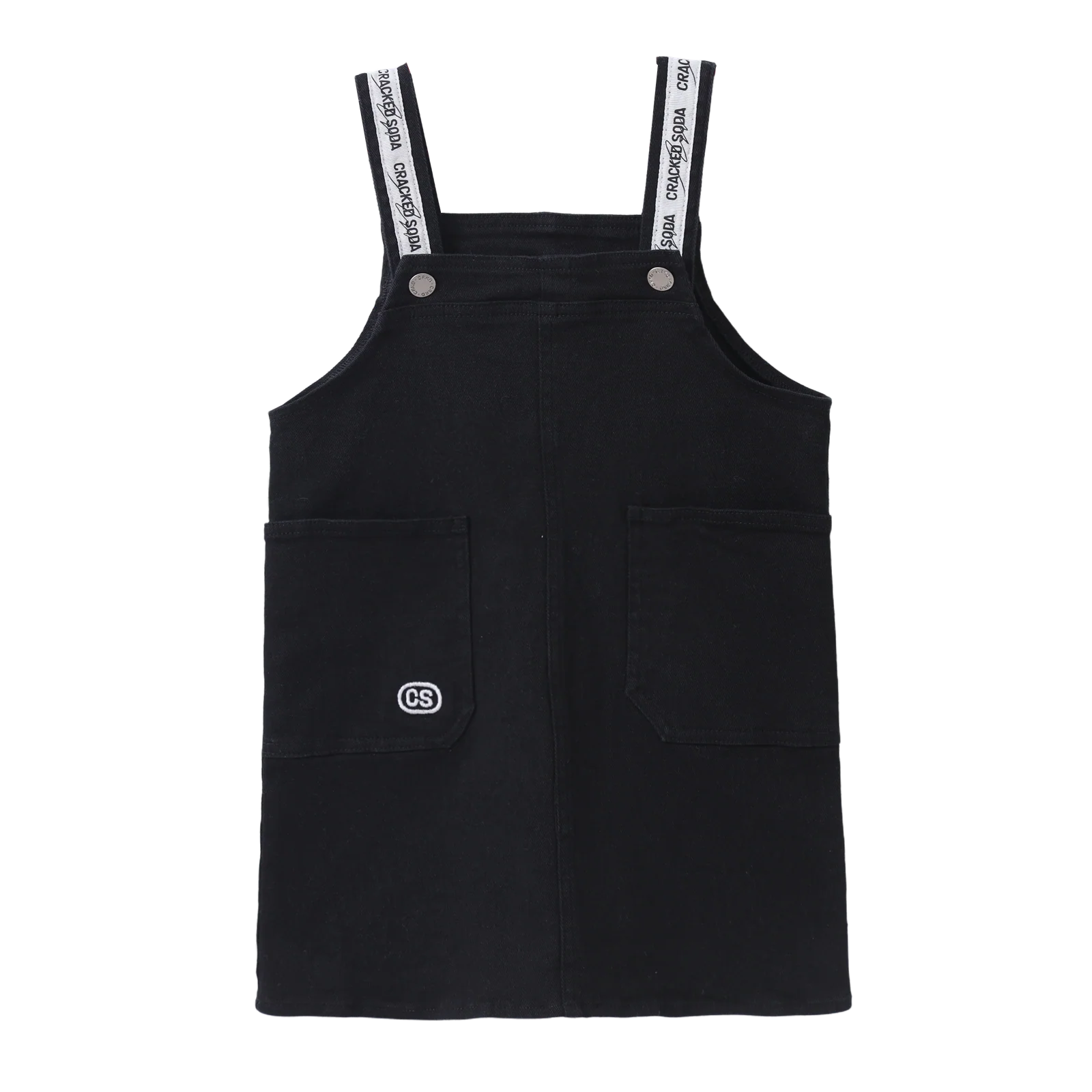 Polly Detailed Pinafore - Black - Image 9