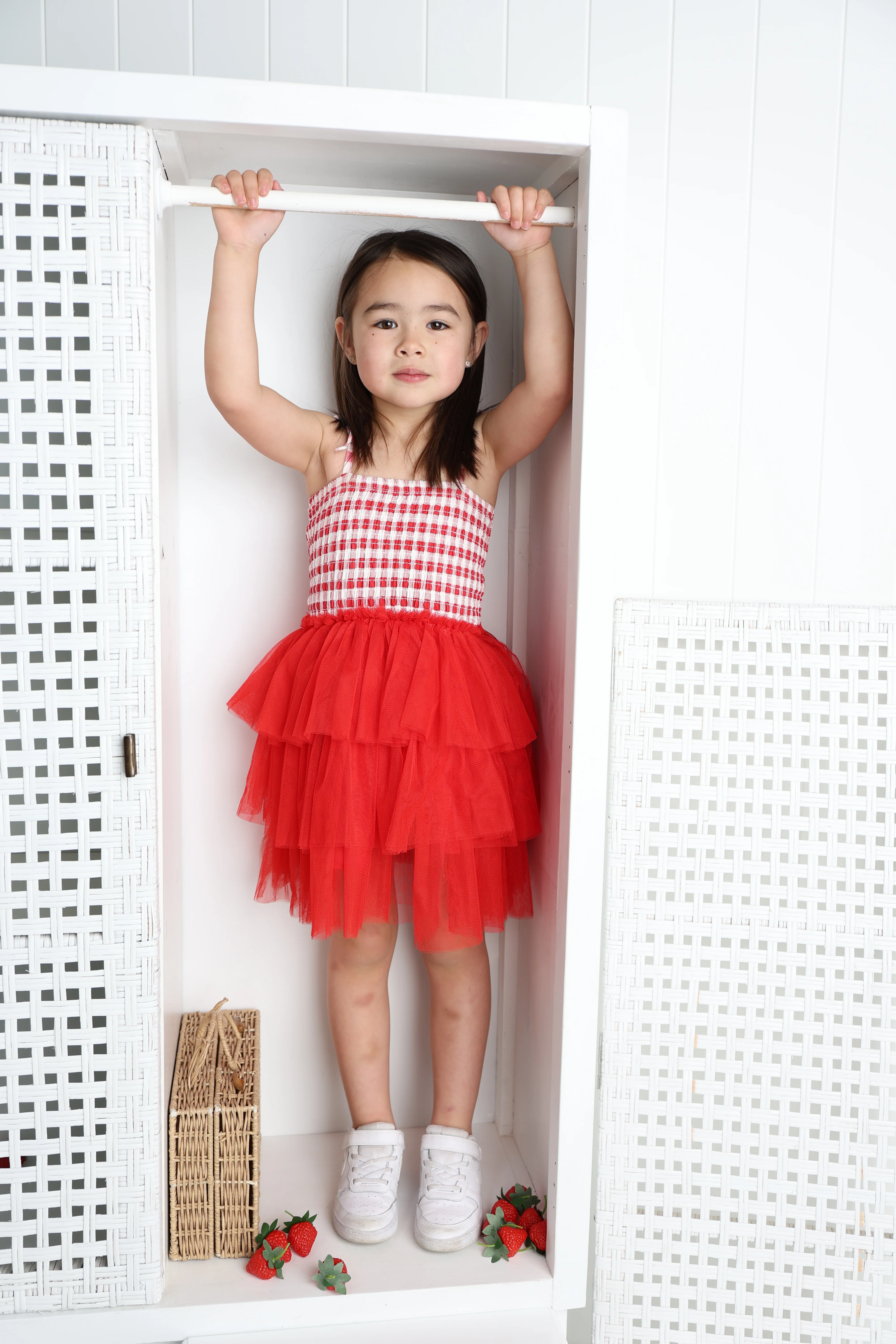 Poppy Check Layered Tutu - Image 8