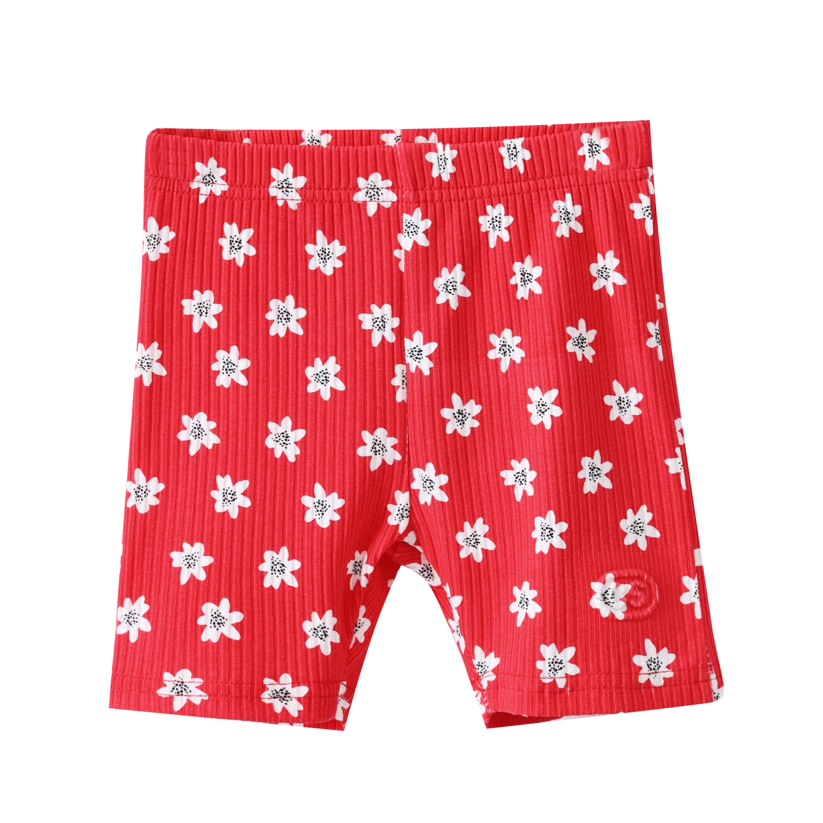 Poppy Flower Red Print Shorts