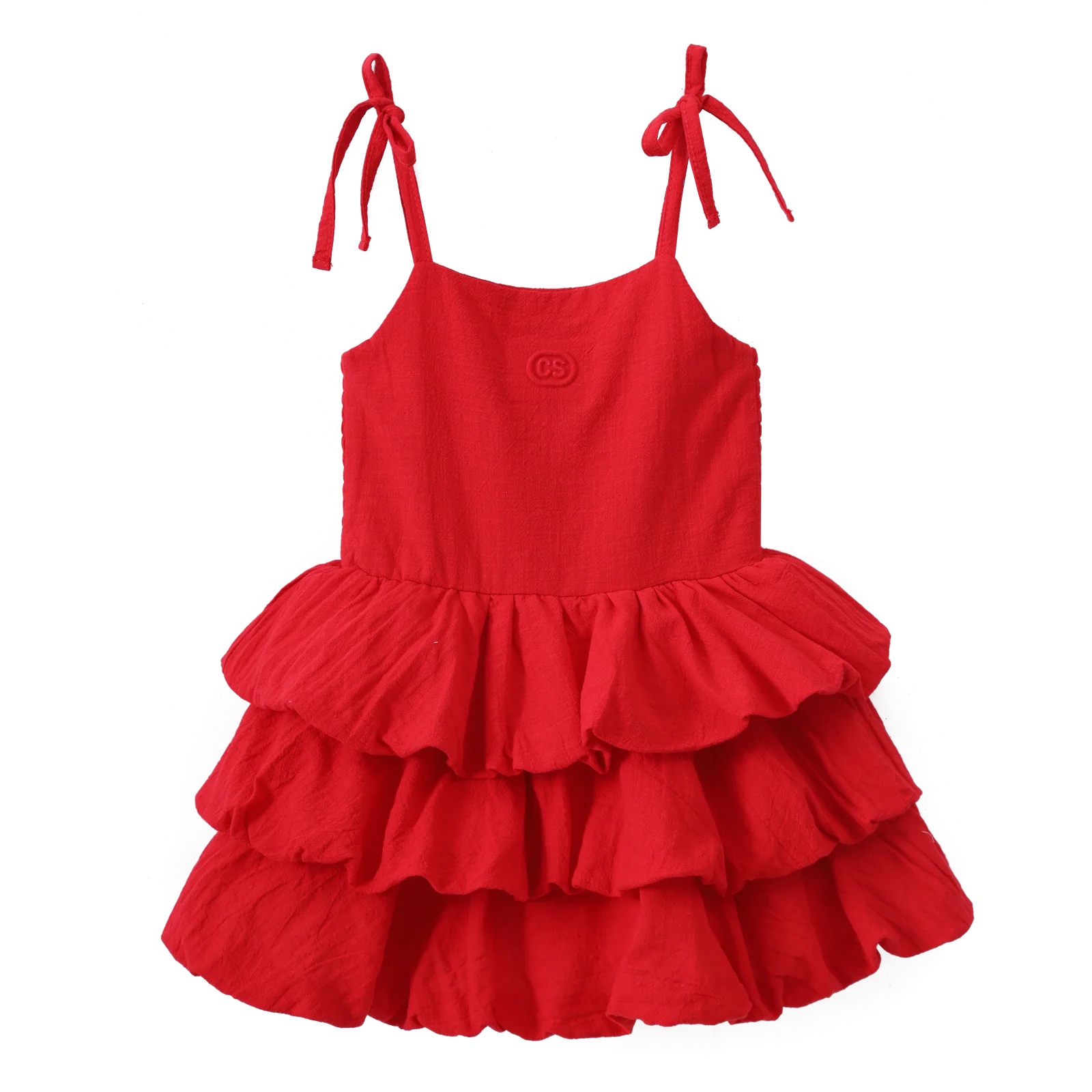 Poppy Layered Linen Dress - Image 7