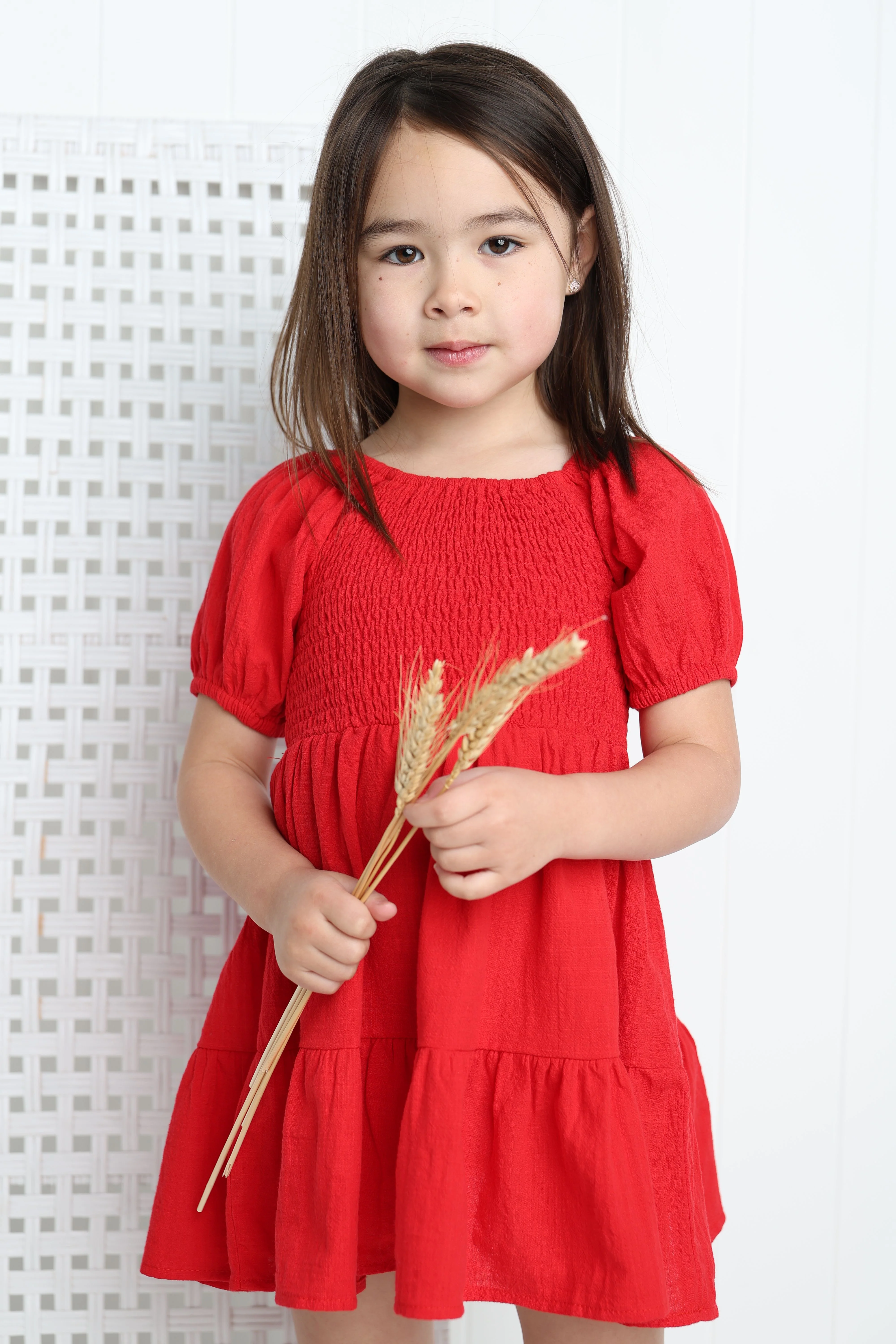 Poppy Puff Sleeve Dress - Image 3