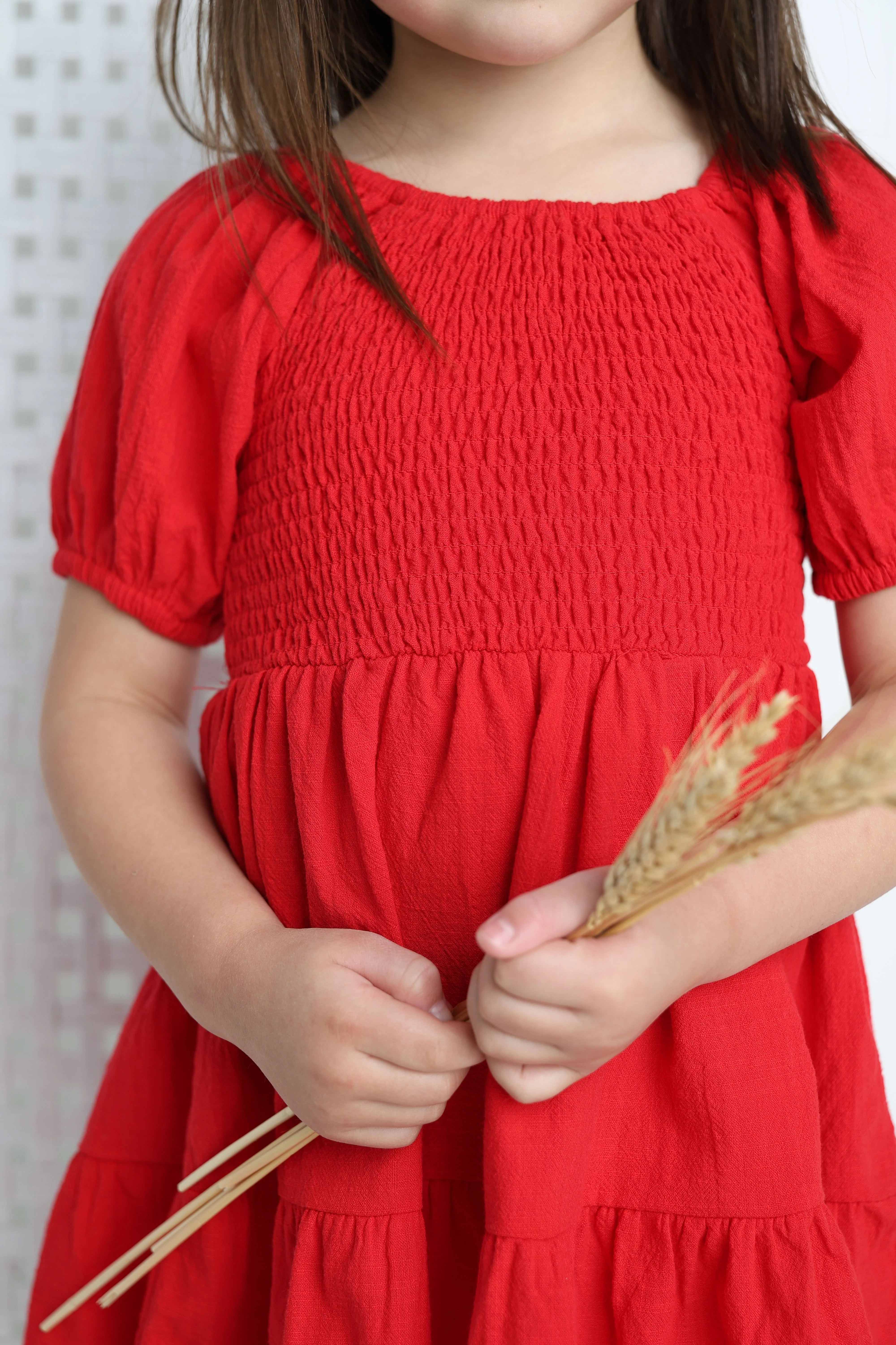 Poppy Puff Sleeve Dress - Image 5