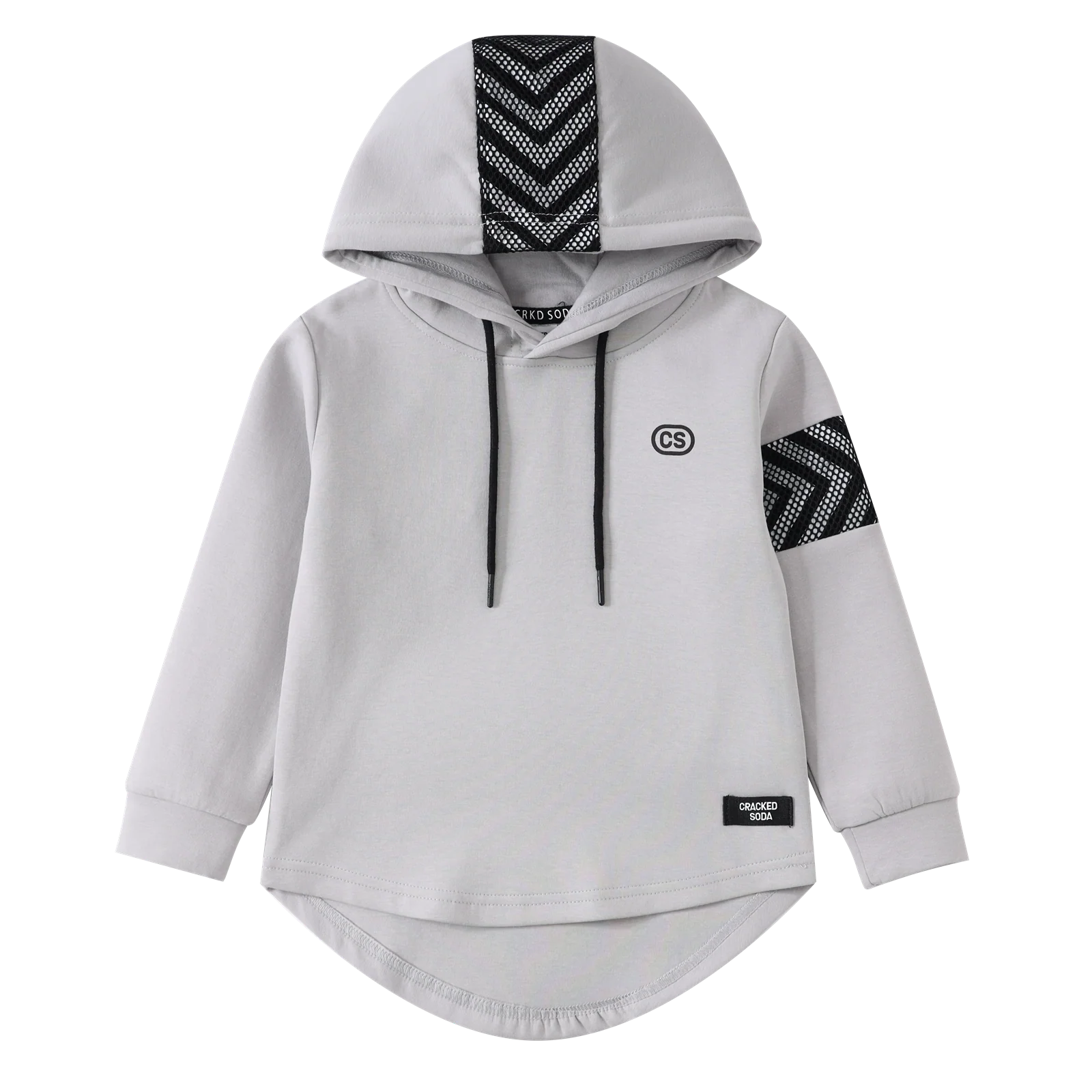 River Detailed Hoodie - Cloud - Image 8