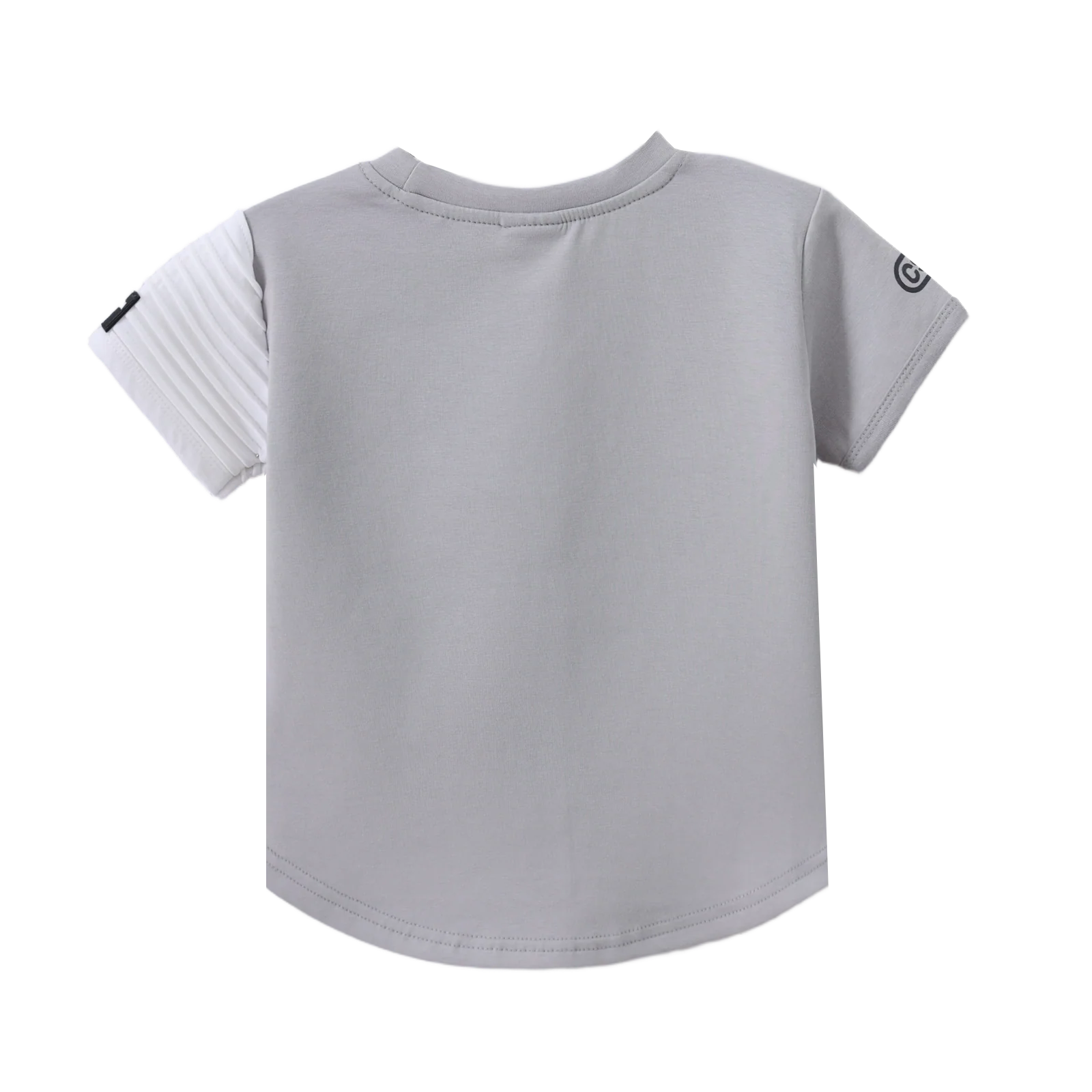 River Detail Sleeve Tee - Cloud/White - Image 12