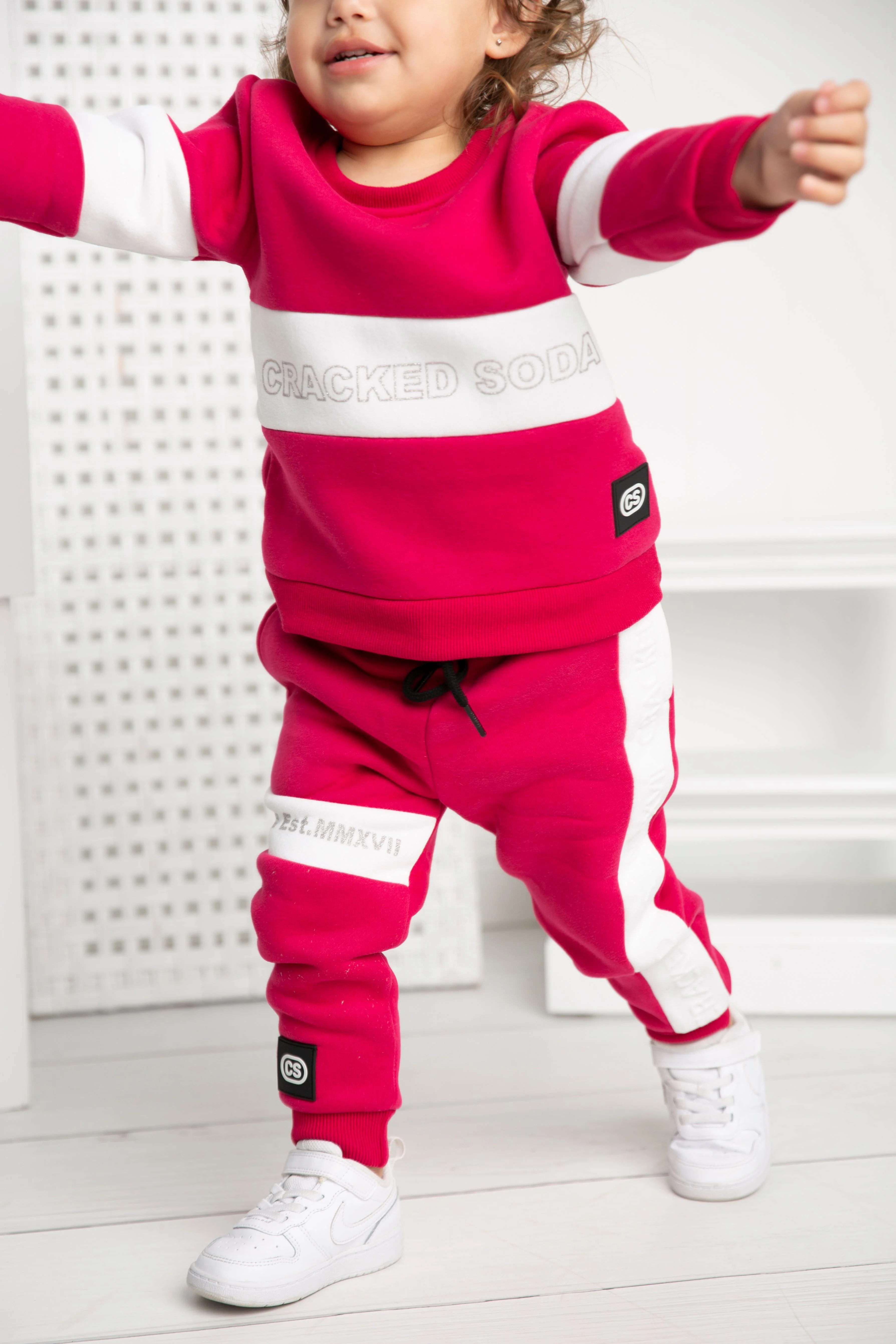 Ruby Detailed Crew - Dark Pink - Image 3