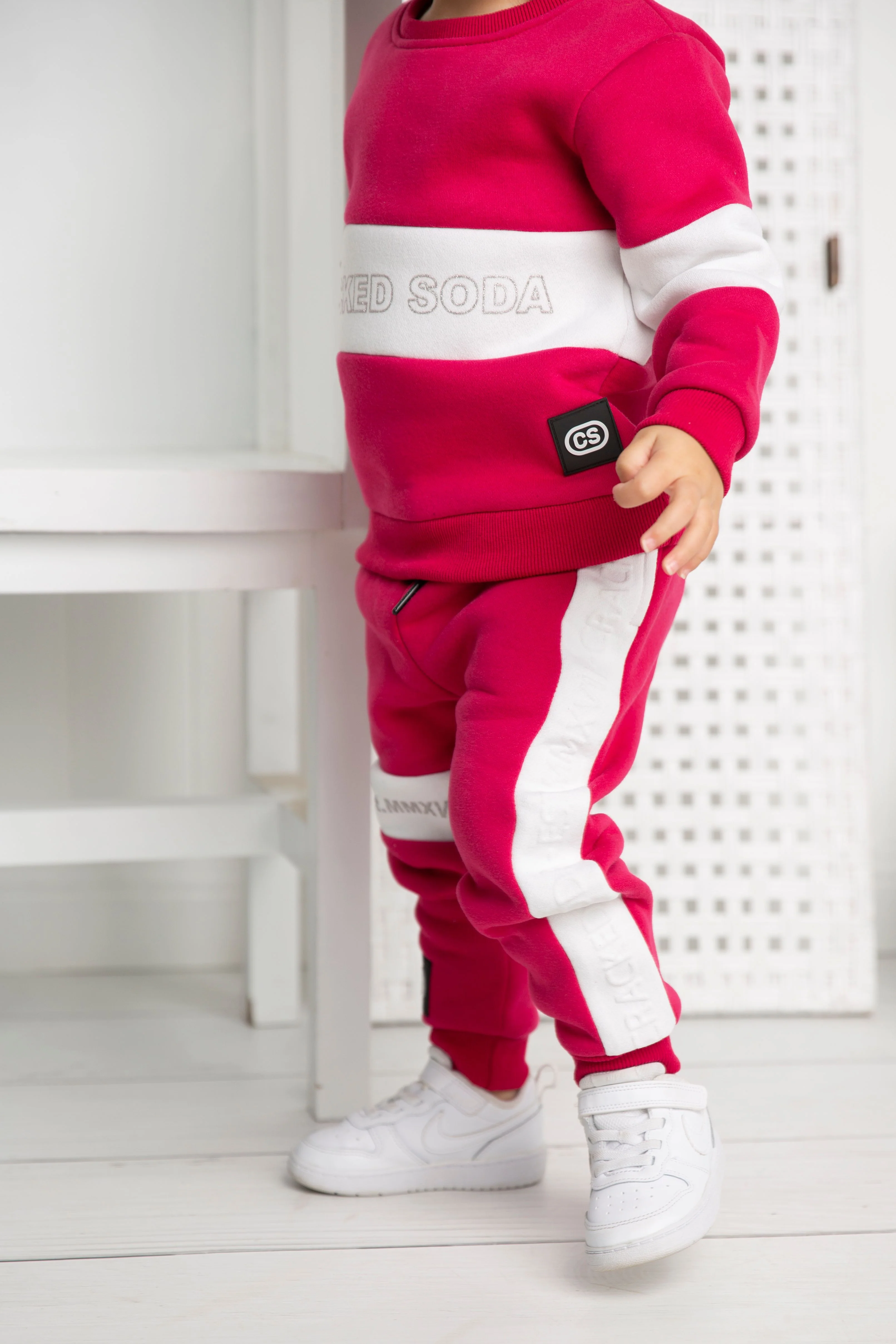 Ruby Detailed Crew - Dark Pink - Image 4