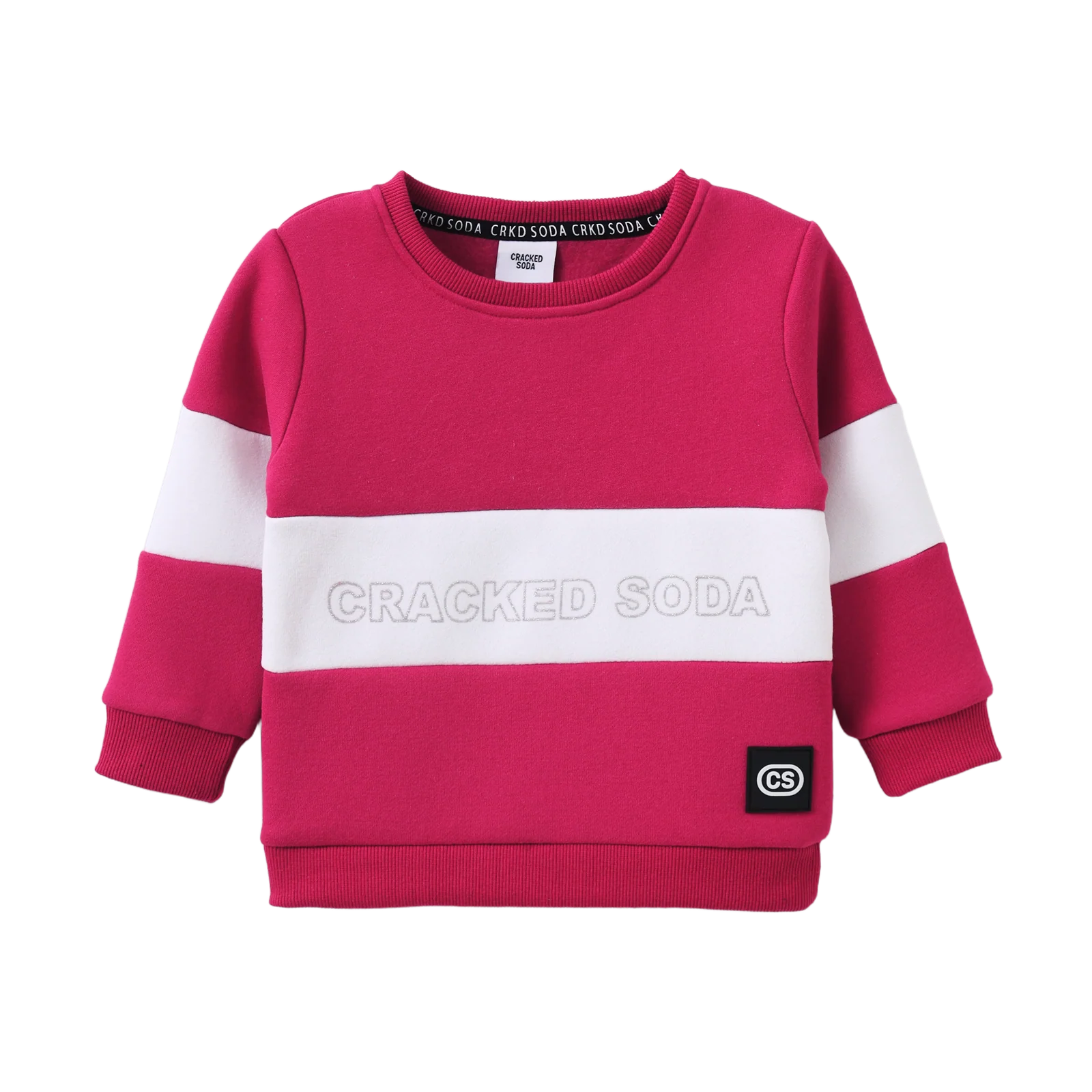 Ruby Detailed Crew - Dark Pink - Image 5