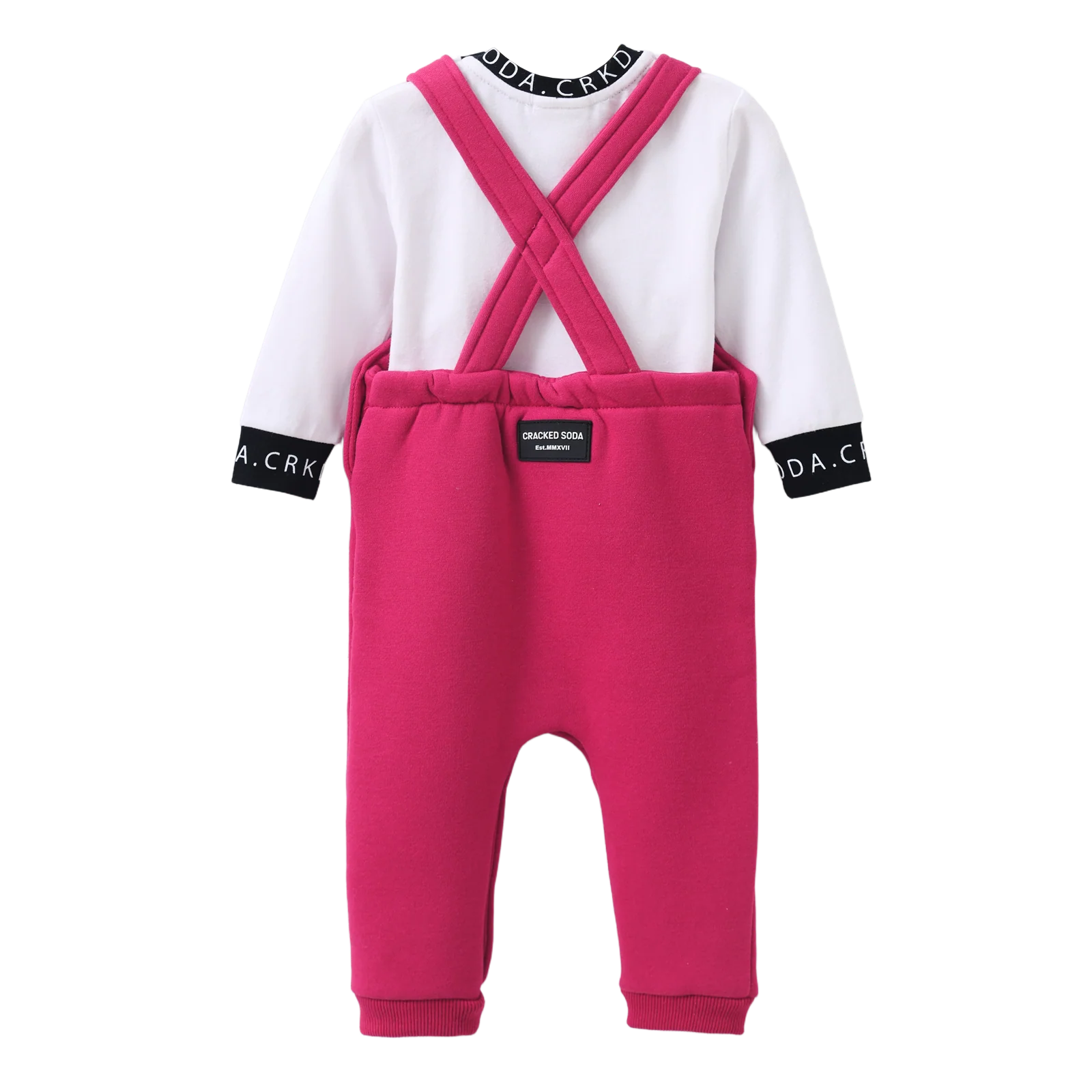 Ruby Detailed Overalls - Dark Pink - Image 5