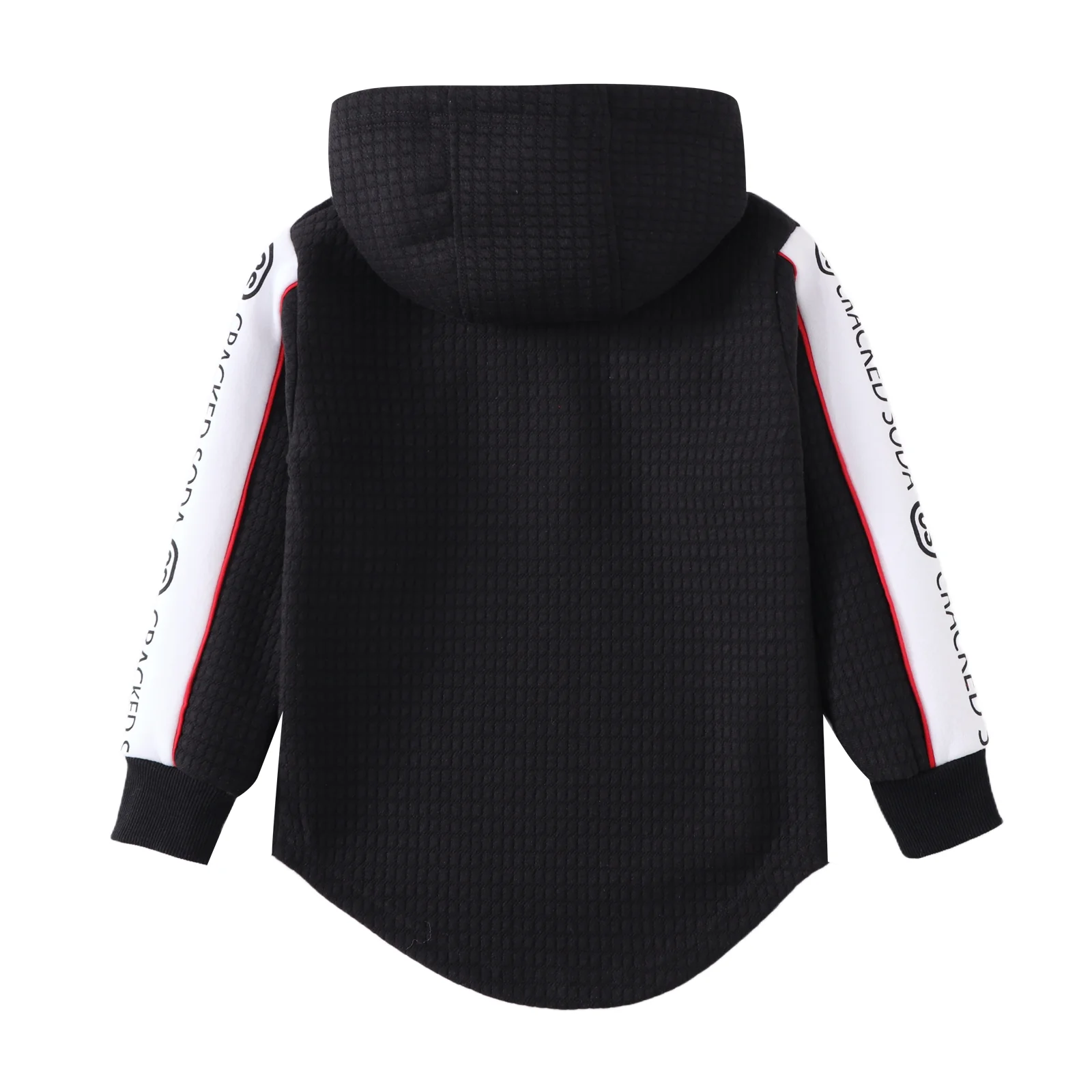 Sammy Black Detailed Hoodie - Image 7
