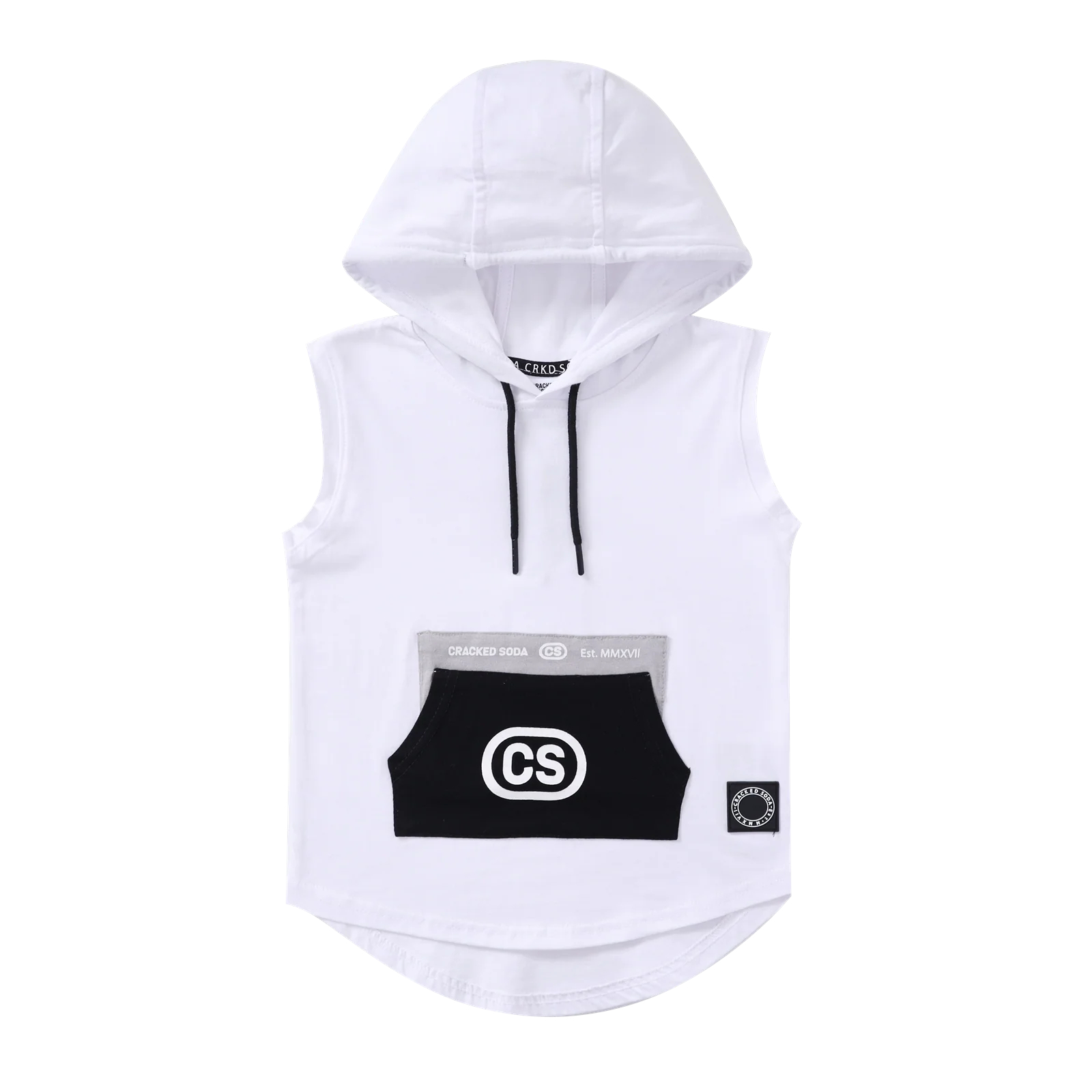 Sammy Detailed Pocket Tank - White - Image 5