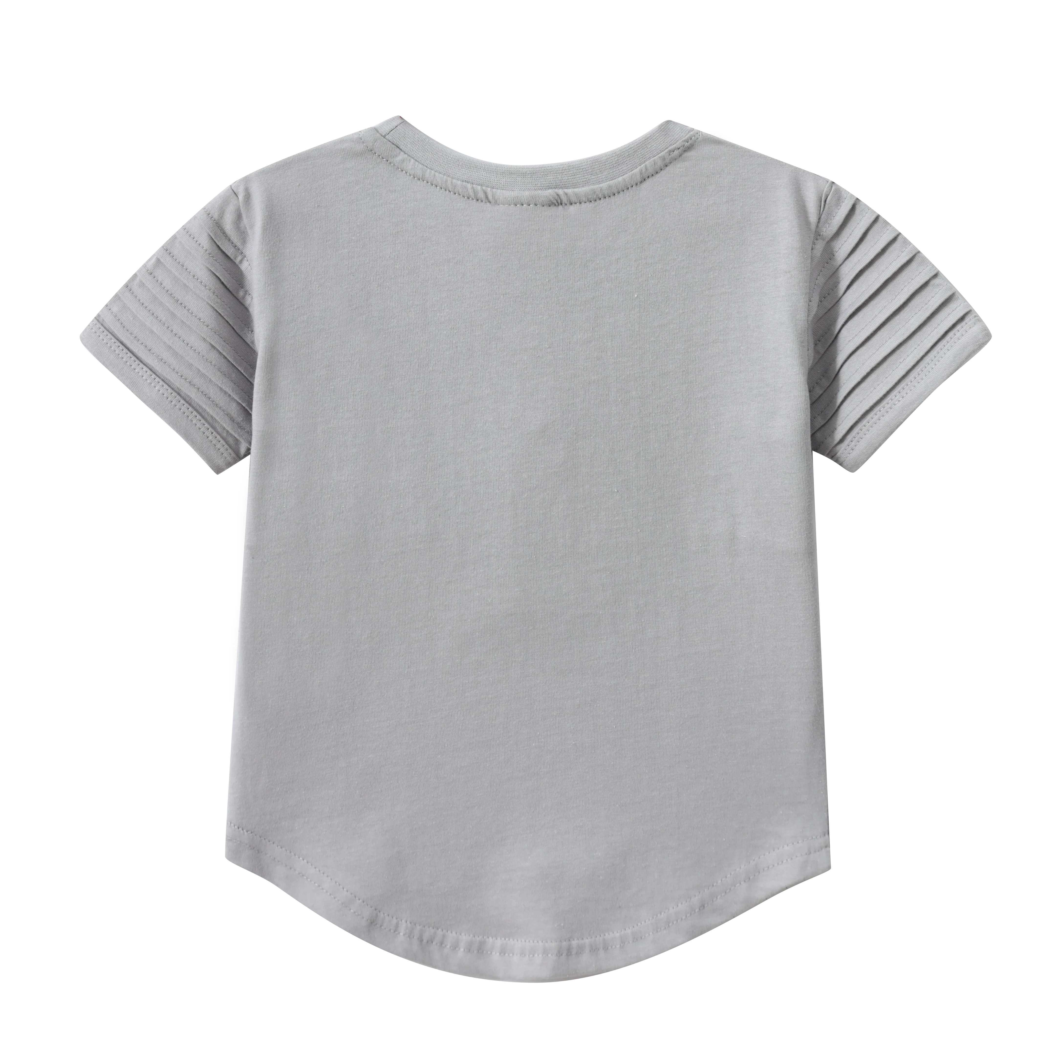 Sammy Detailed Tee - Grey - Image 8