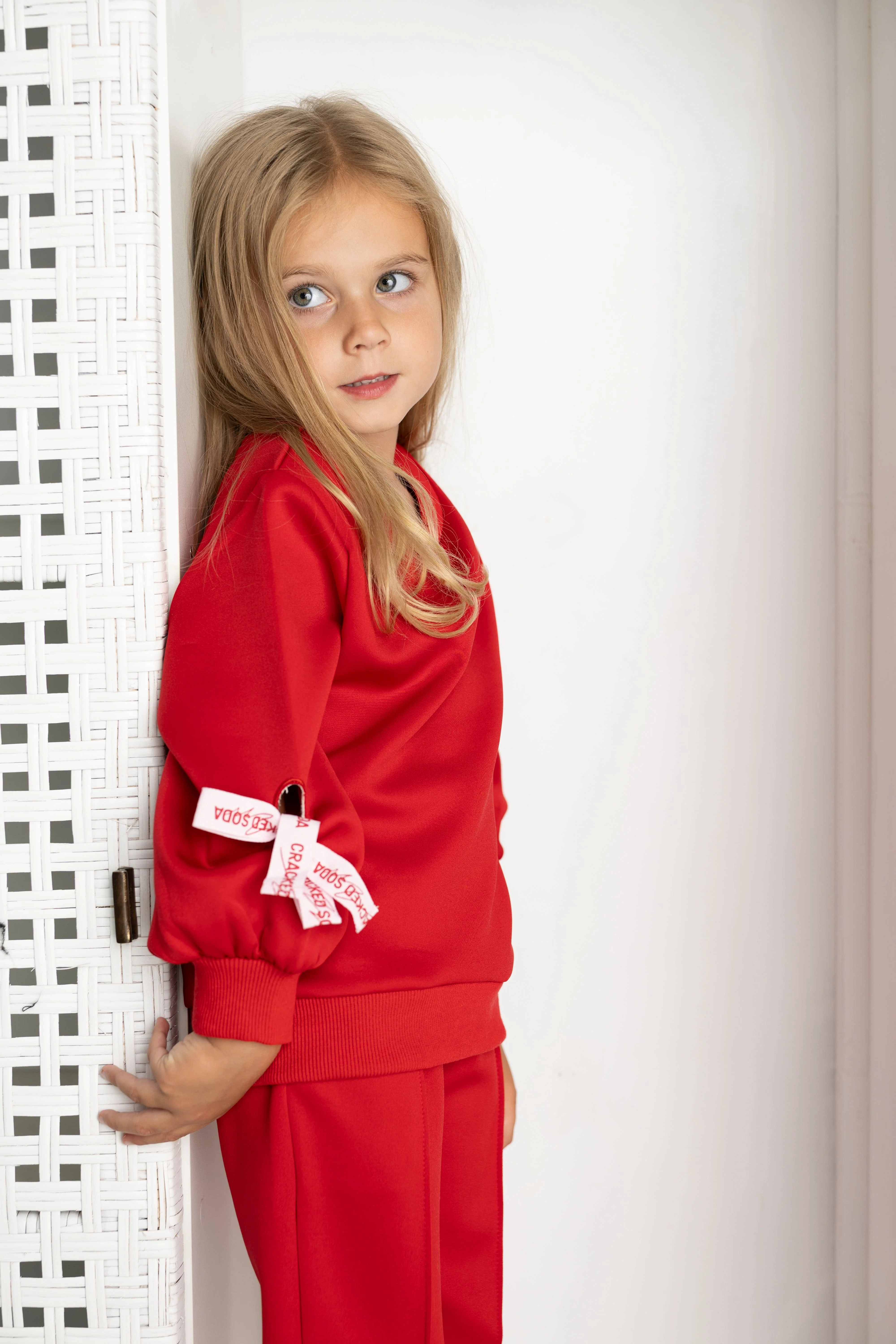 Scarlett Bow Crew - Cherry - Image 2