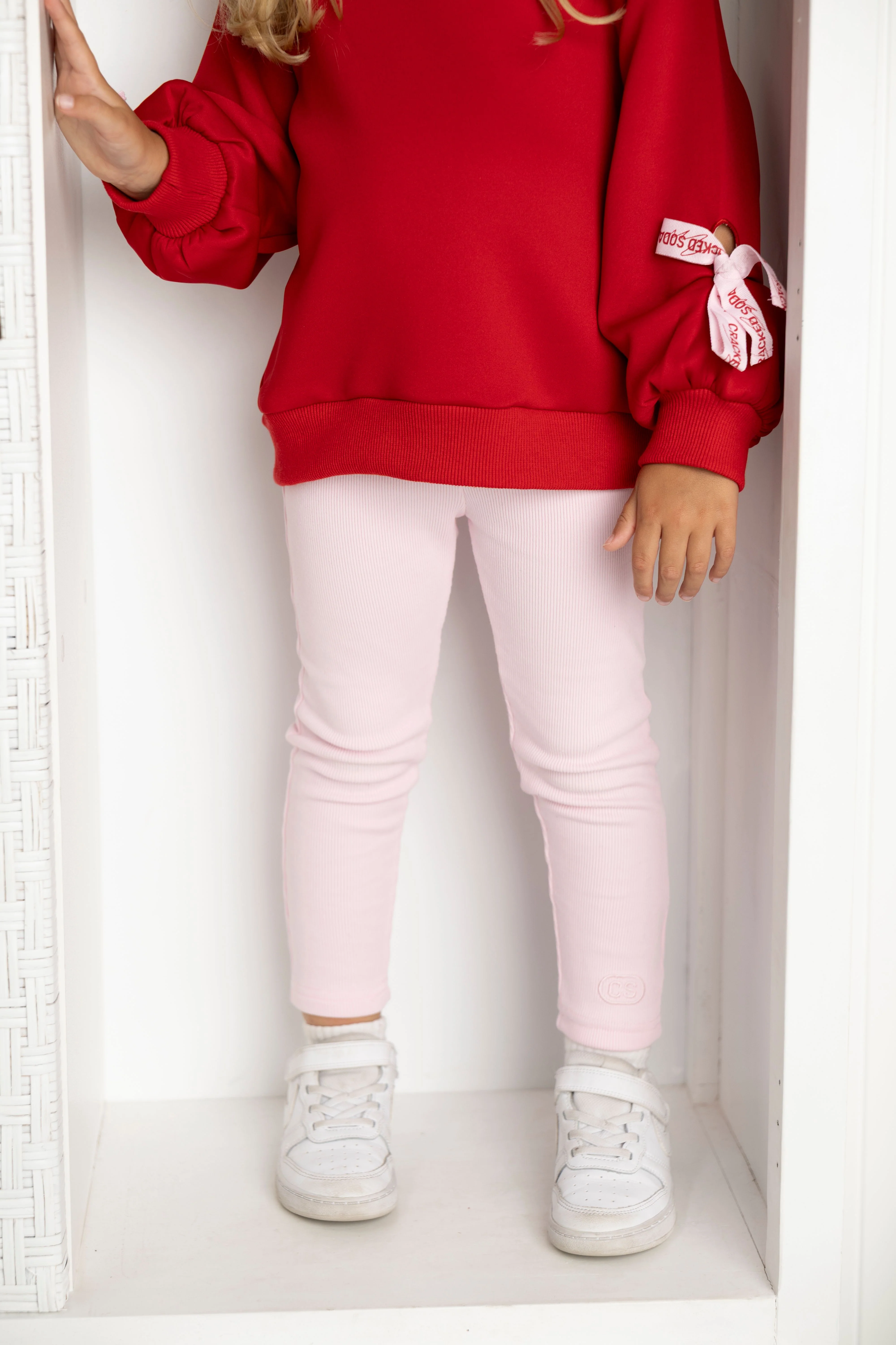 Scarlett Bow Crew - Cherry - Image 3