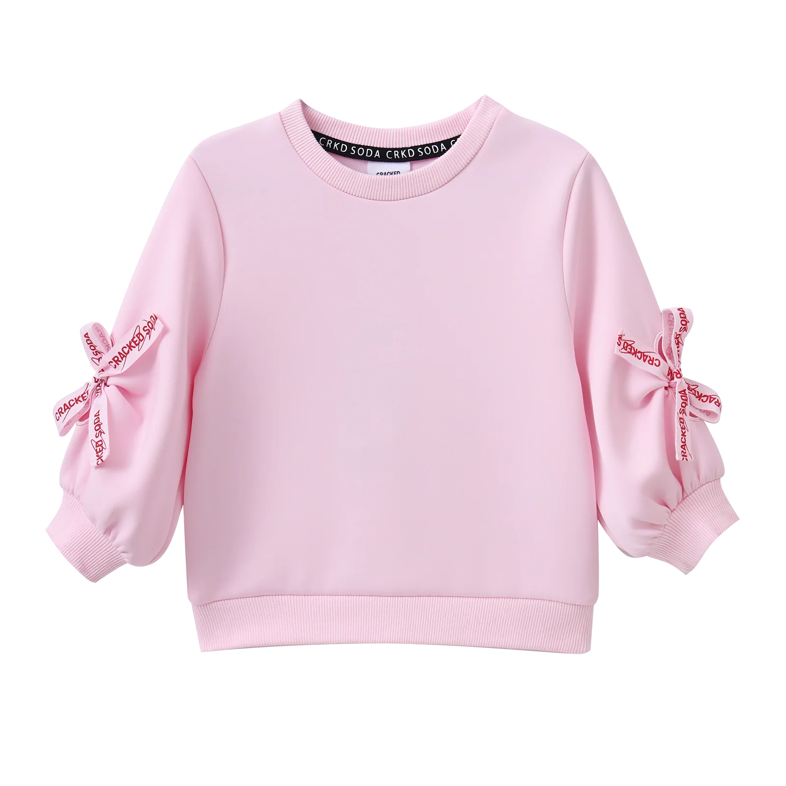 Scarlett Bow Crew - Pink - Image 6