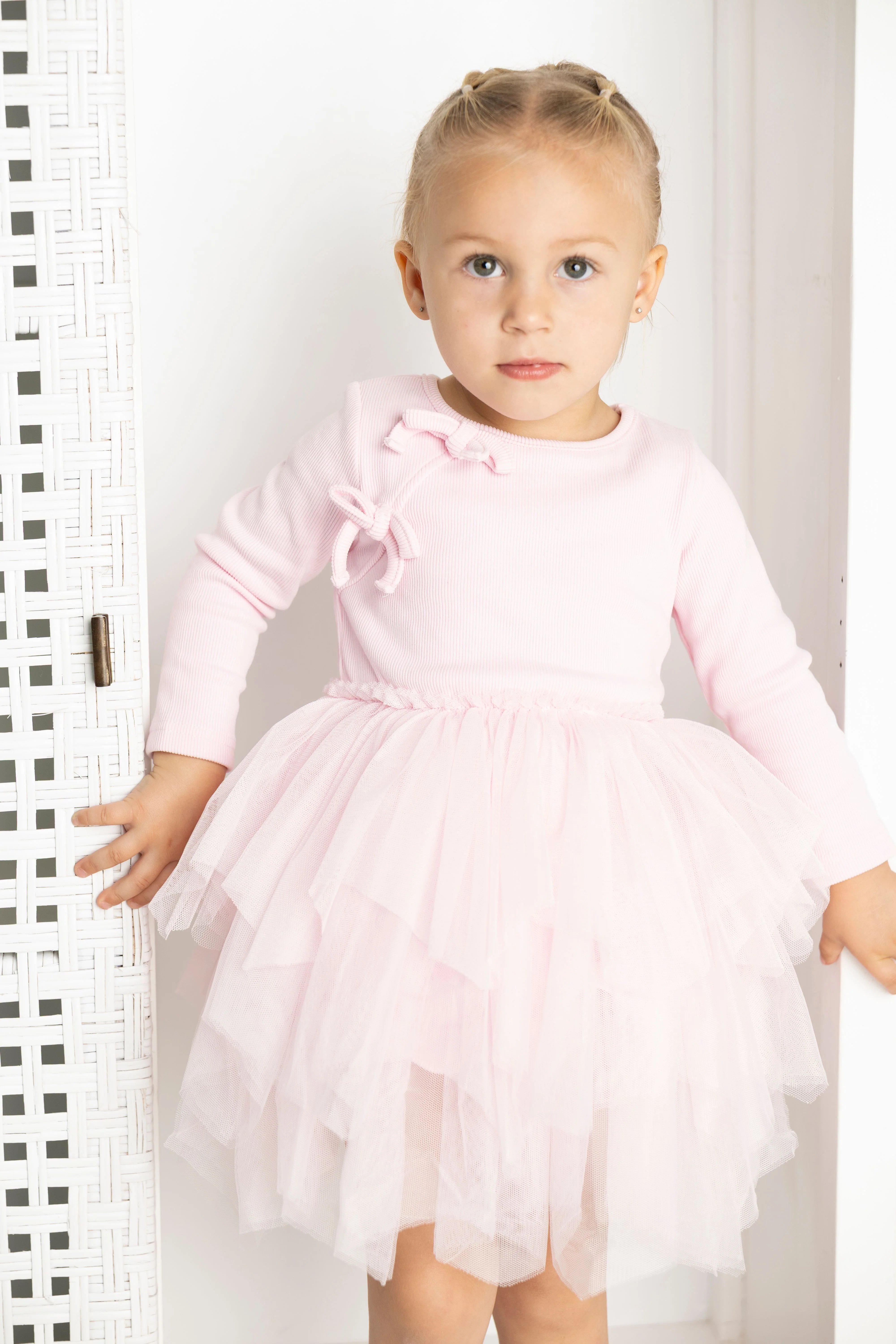 Scarlett Bow Tutu - Pink - Image 3