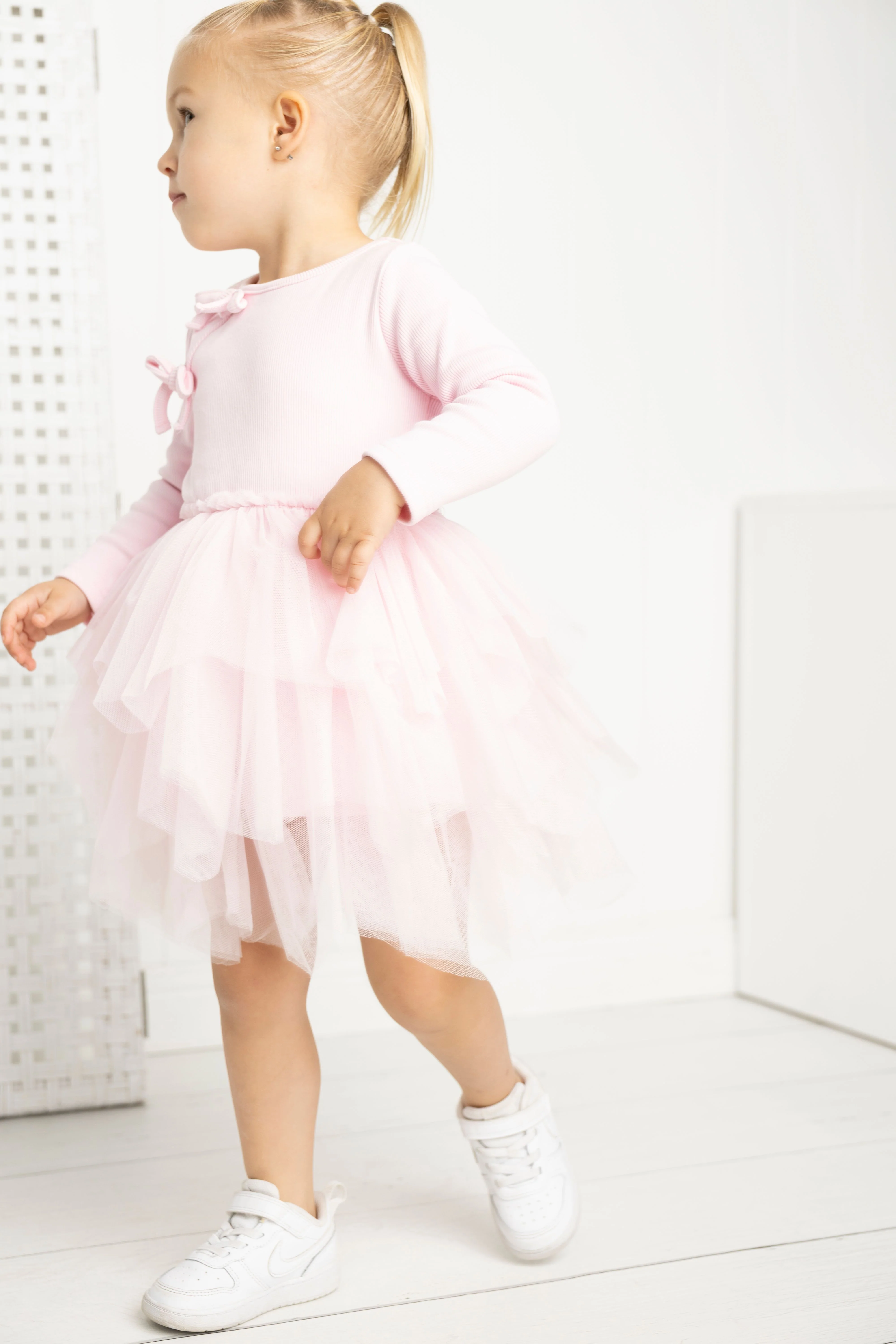 Scarlett Bow Tutu - Pink - Image 6