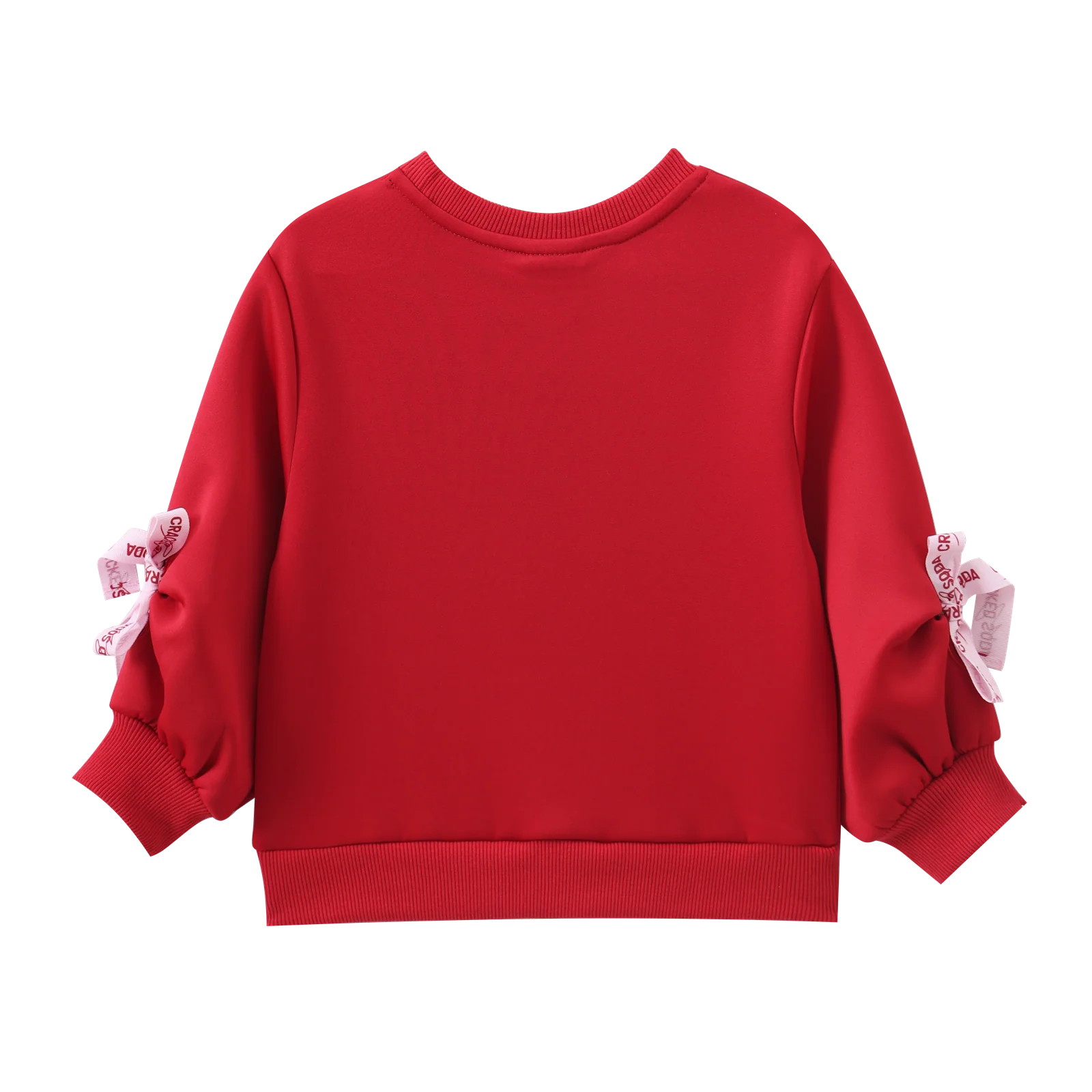 Scarlett Cherry Bow Crew & Pink Legging Set - Image 5