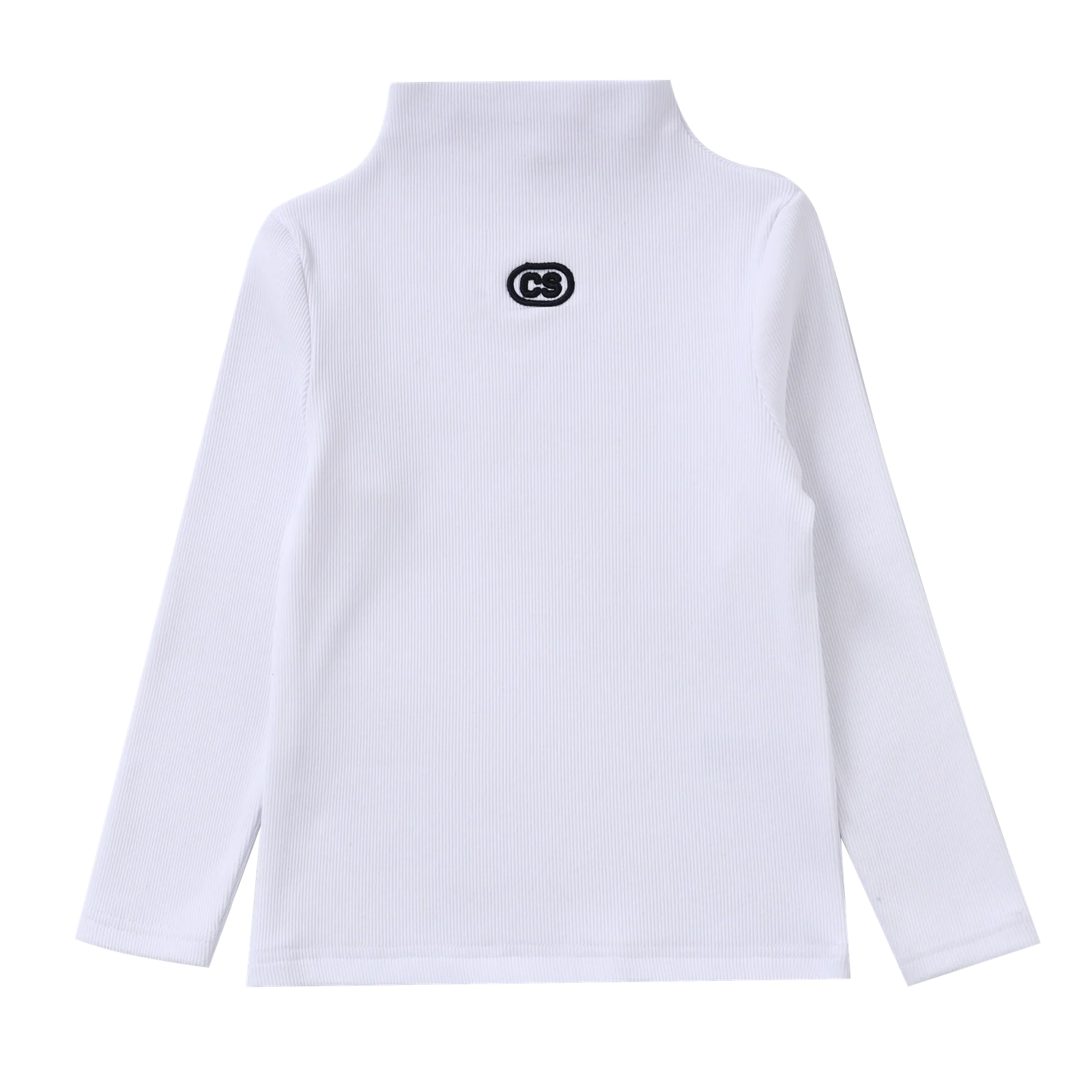 Scarlett Detailed Ribbed Fleece L/S - Cream White - Image 5