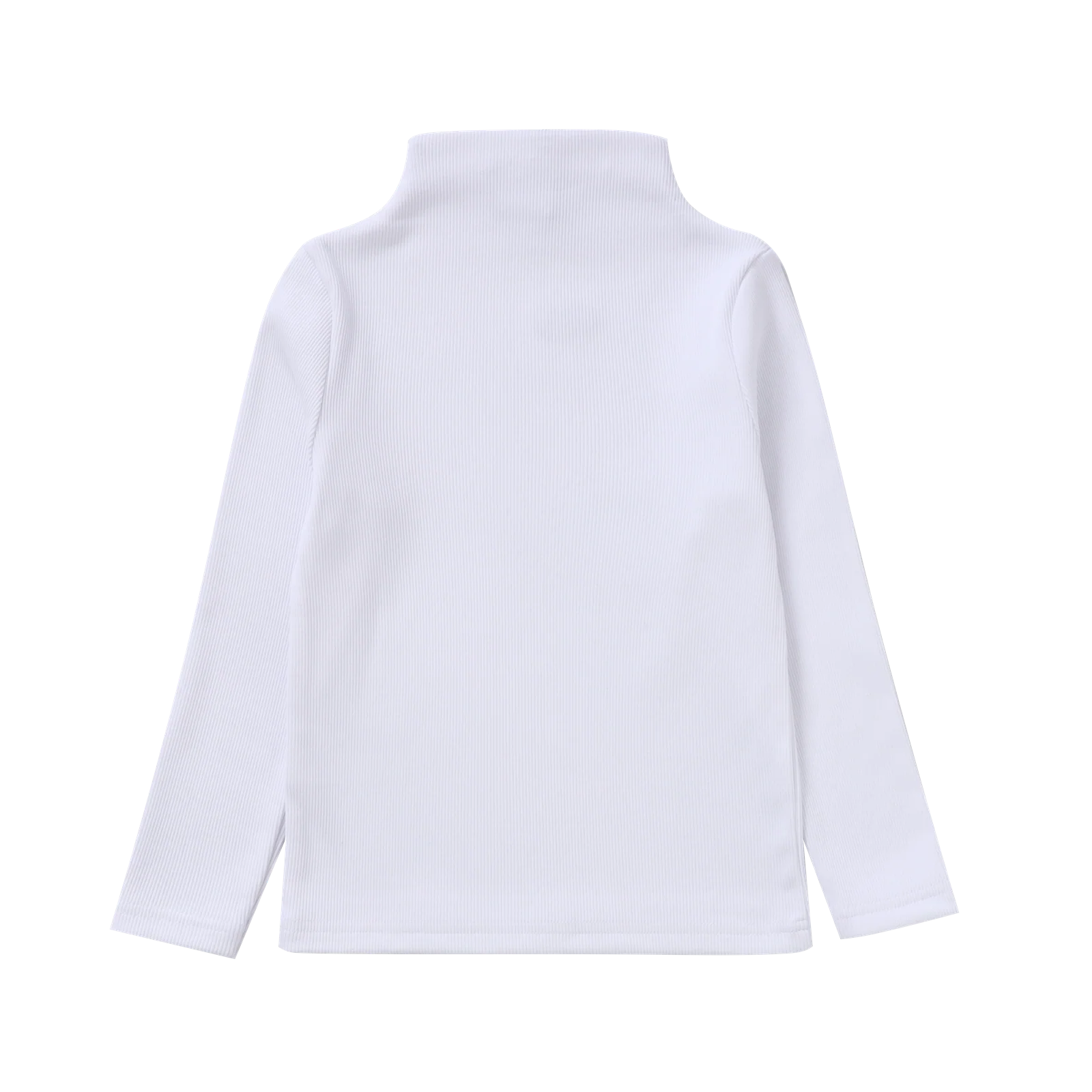Scarlett Detailed Ribbed Fleece L/S - Cream White - Image 6