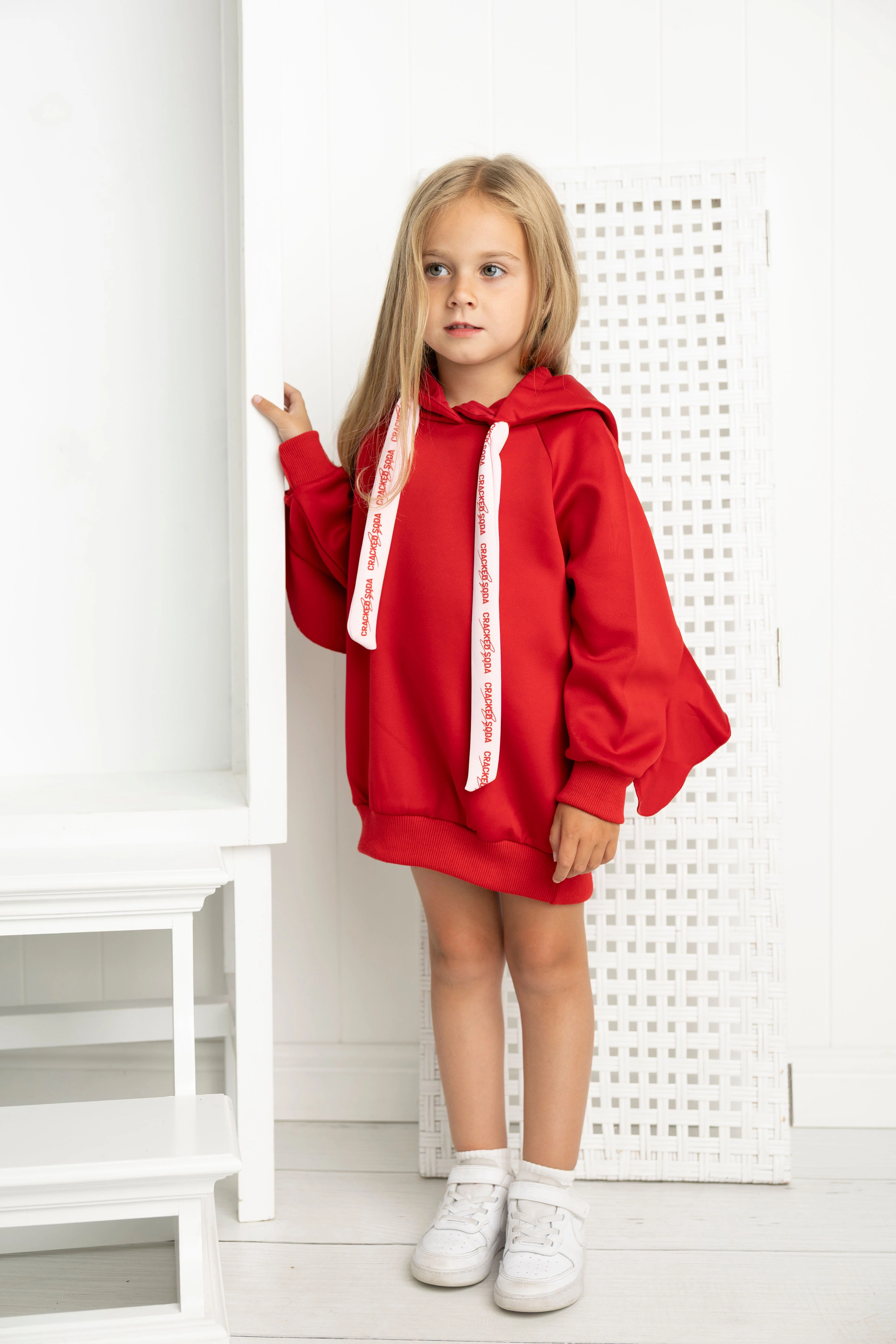 Scarlett Frill Hooded Dress - Image 6