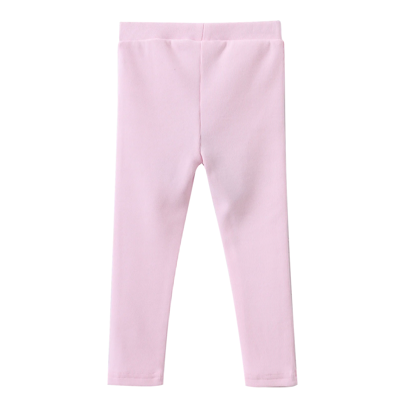 Scarlett Ribbed Fleece Leggings - Pink - Image 8