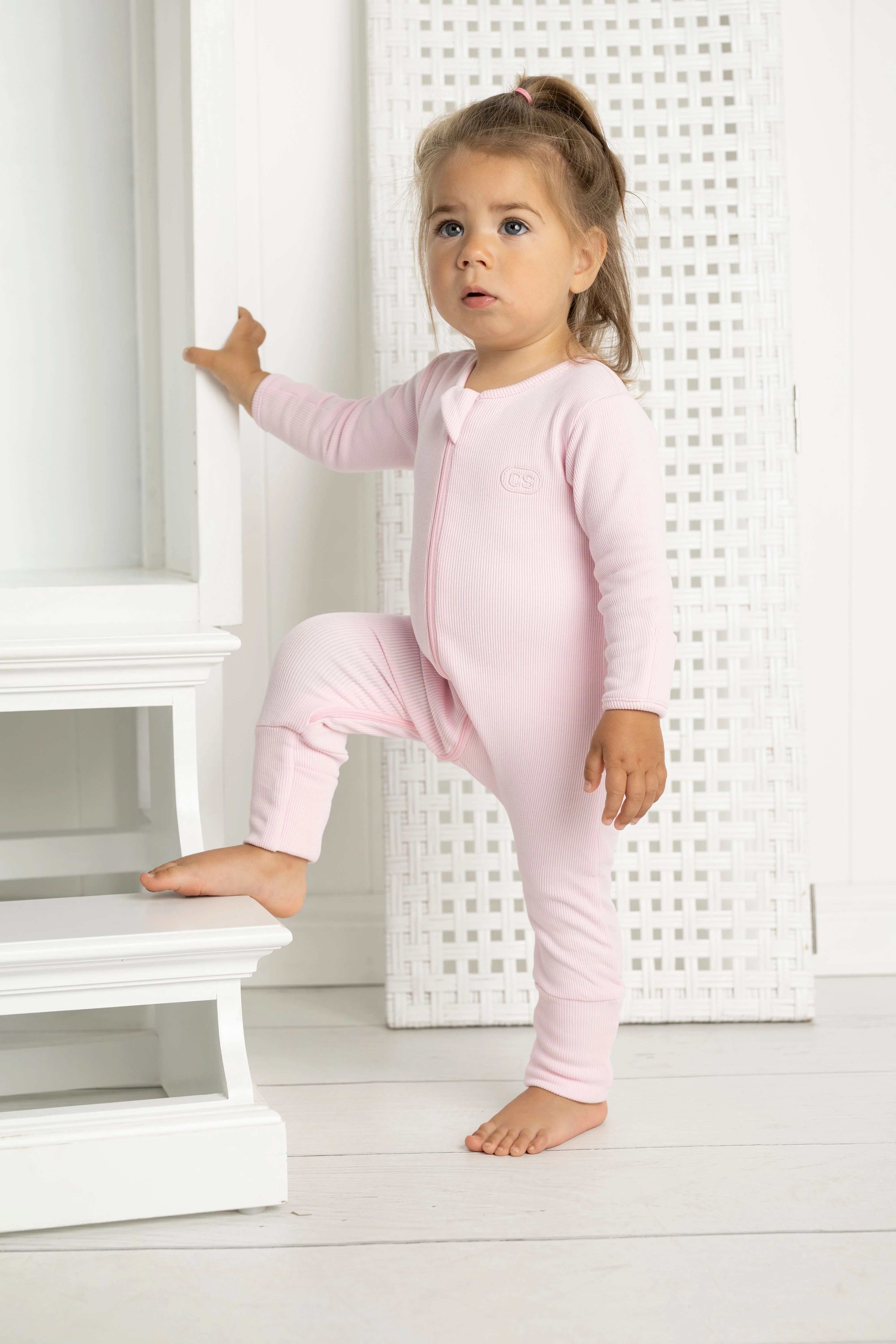 Scarlett Romper - Pink