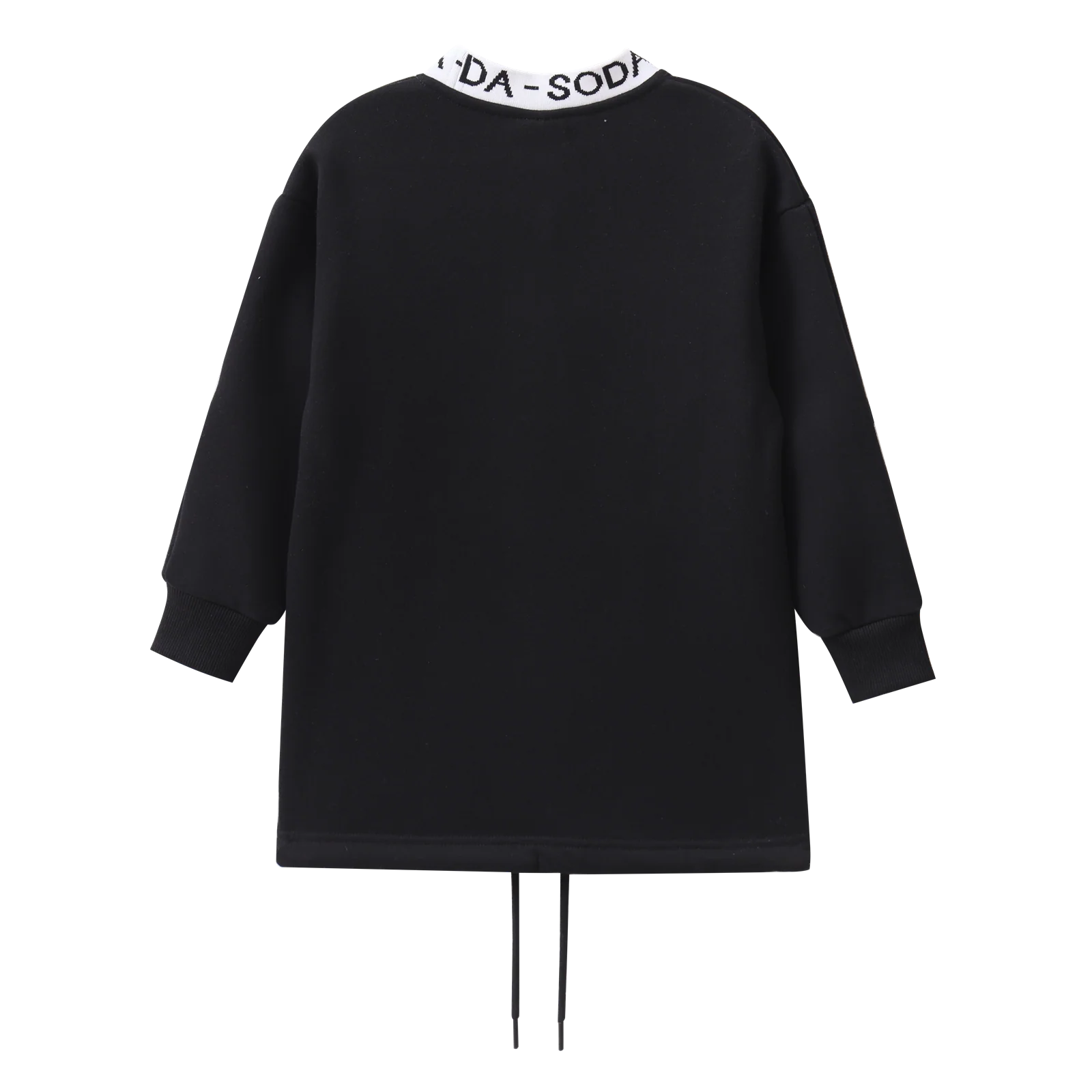 Scout Detailed Crew Dress - Black - Image 9