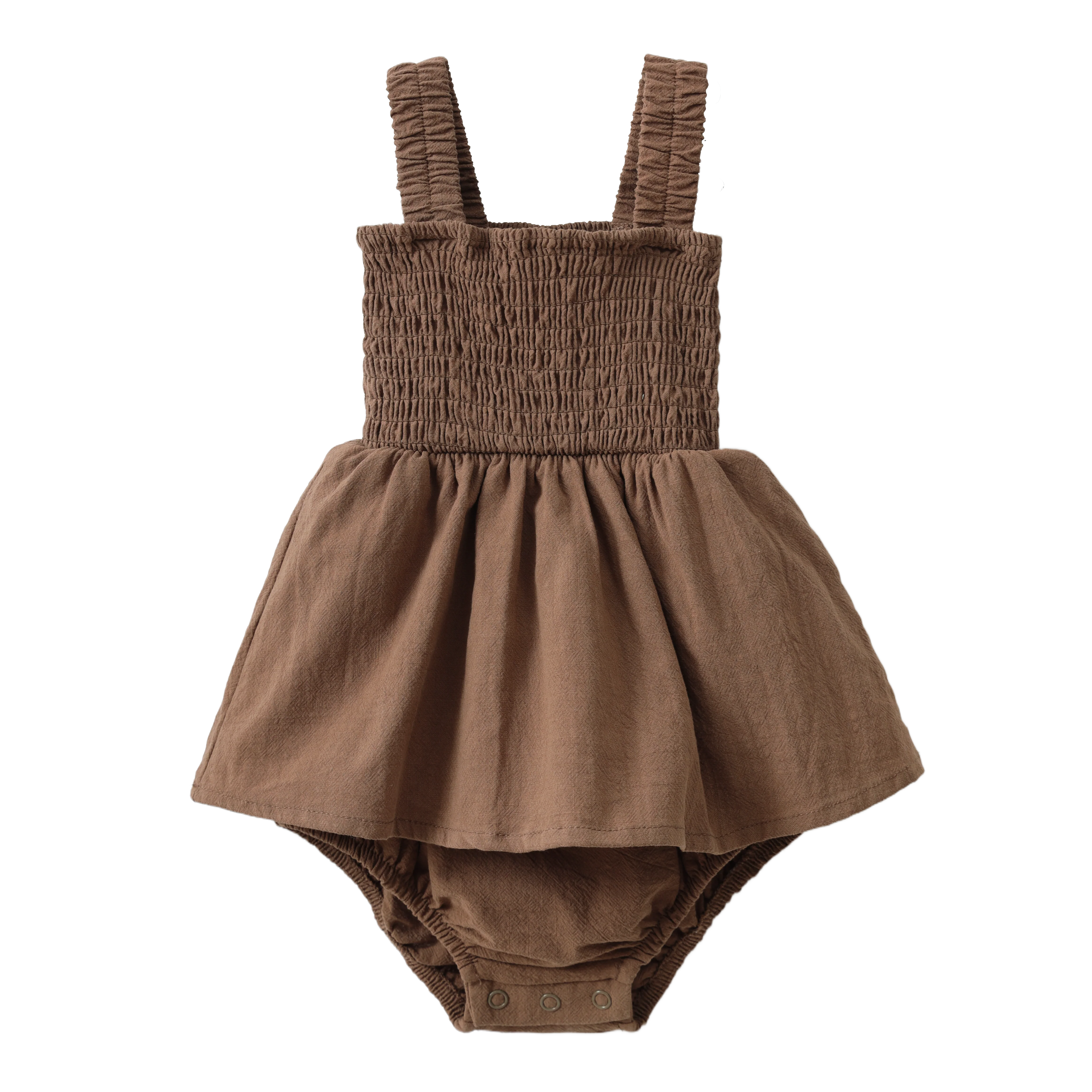 Skylar Bodysuit Dress - Mocha - Image 4