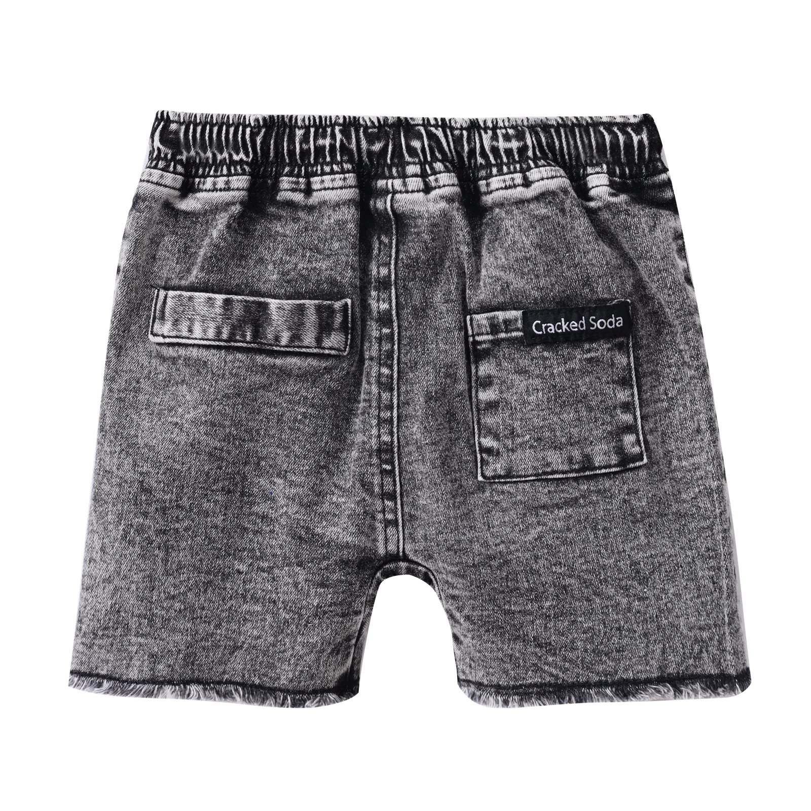 Taj Denim Shorts - Ash - Image 4