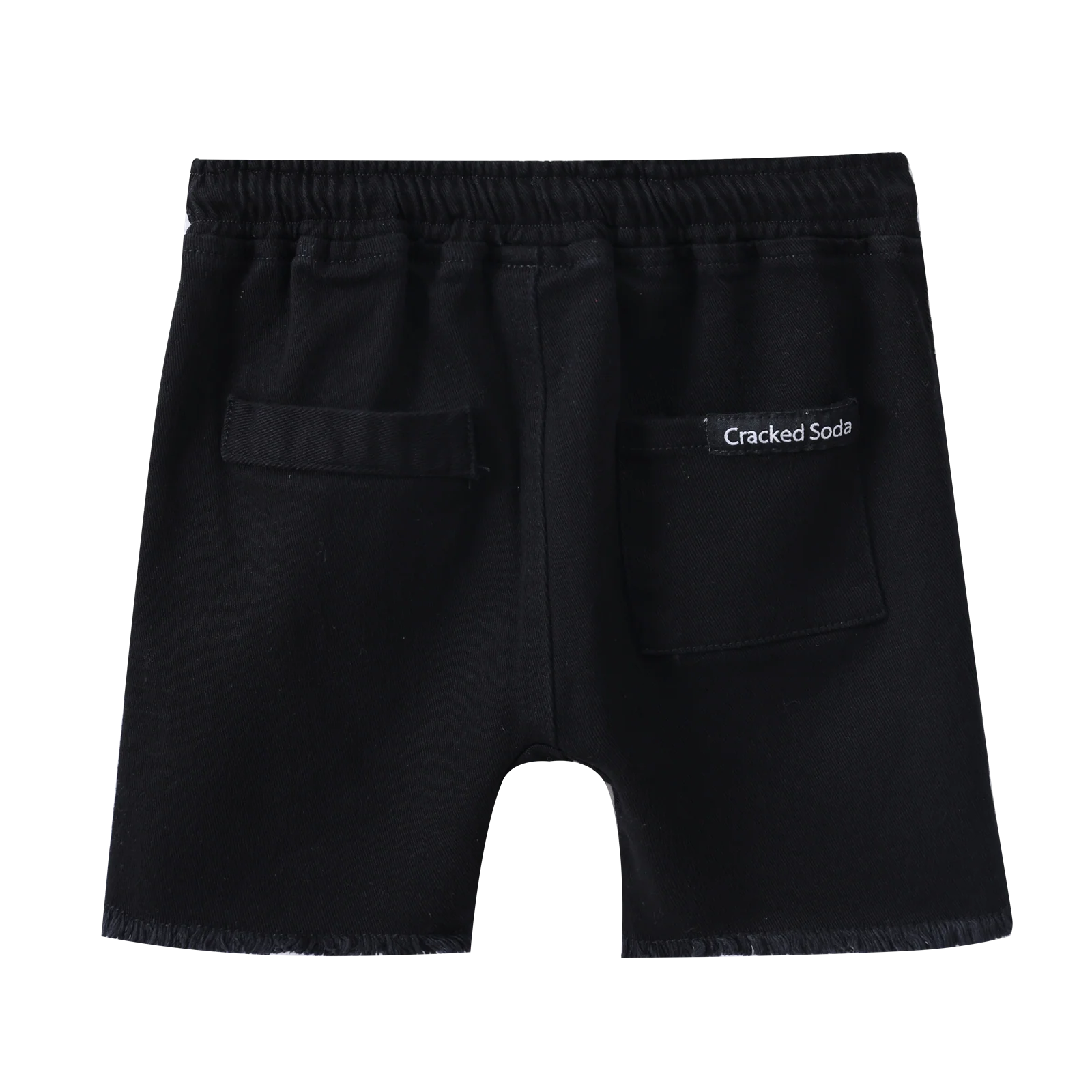 Taj Denim Shorts - Black - Image 4