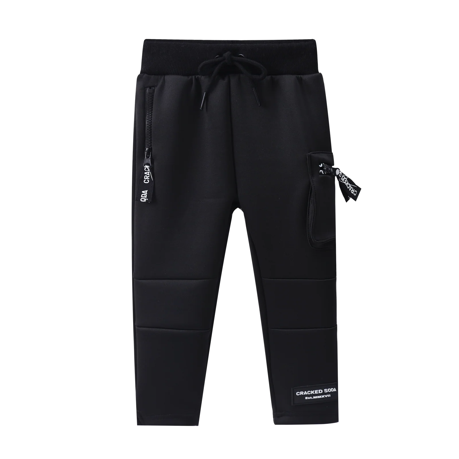 Tate Detailed Pocket Trackpants - Black - Image 4