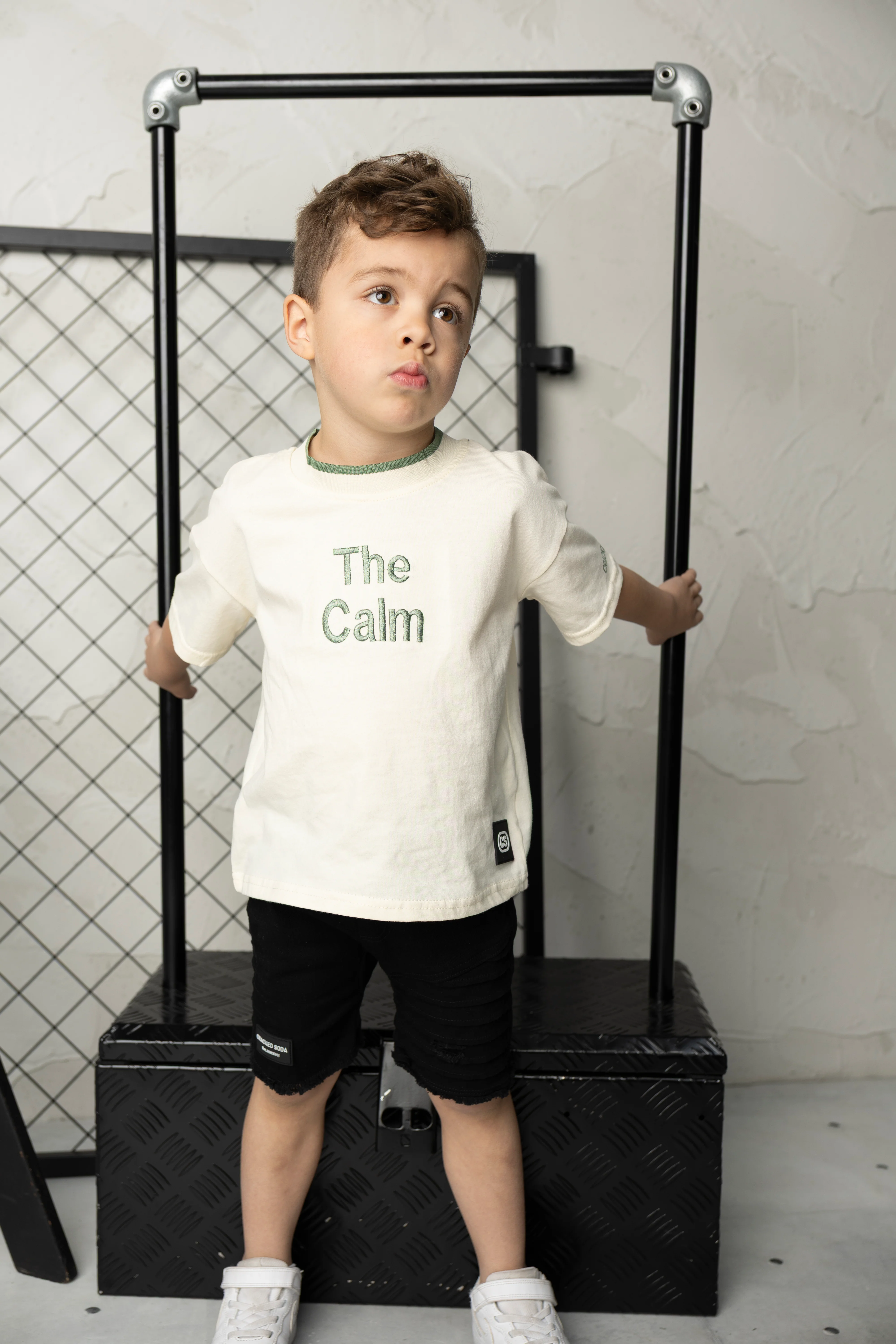 The Calm Tee - Butter Cream