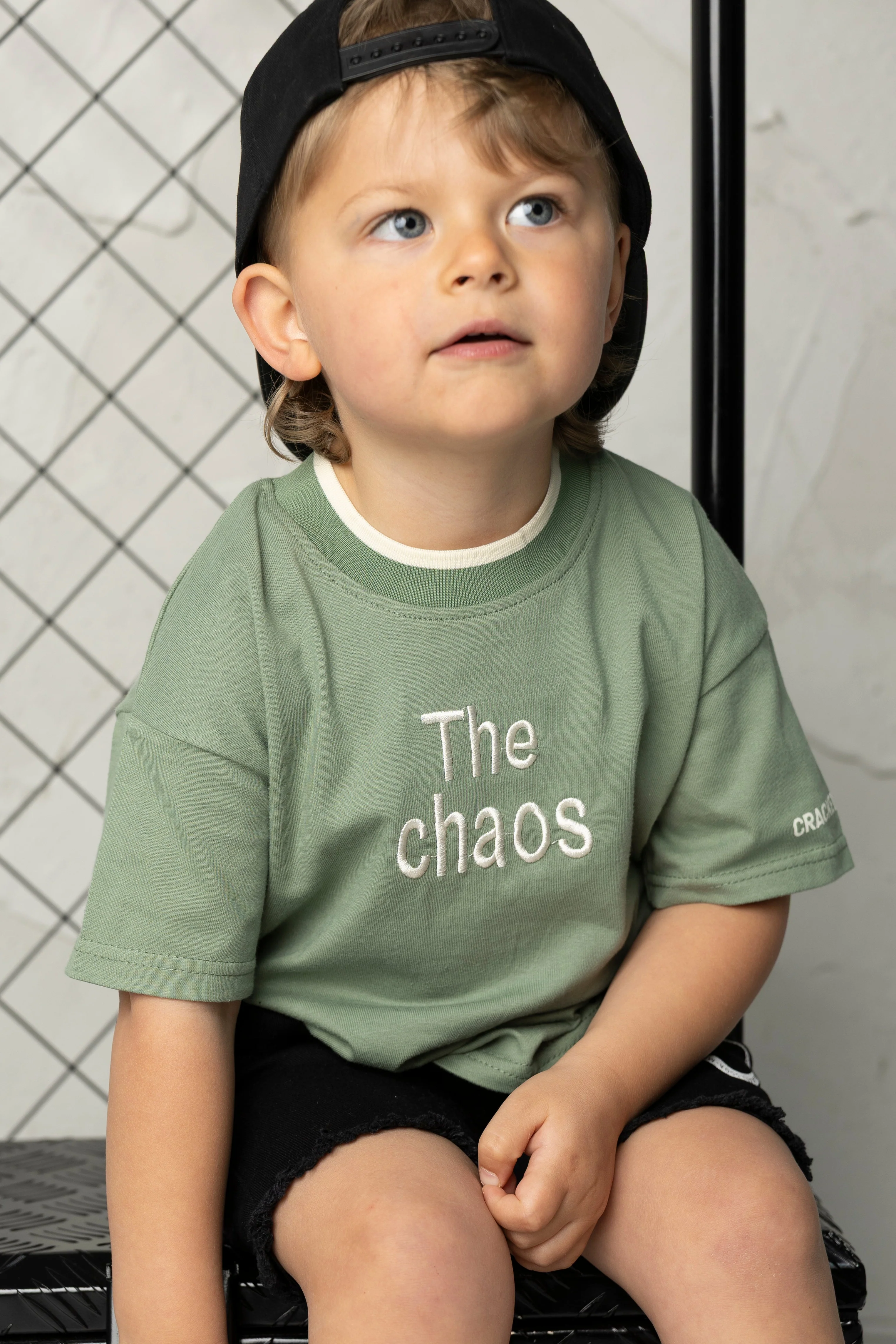 The Chaos Tee - Olive - Image 2